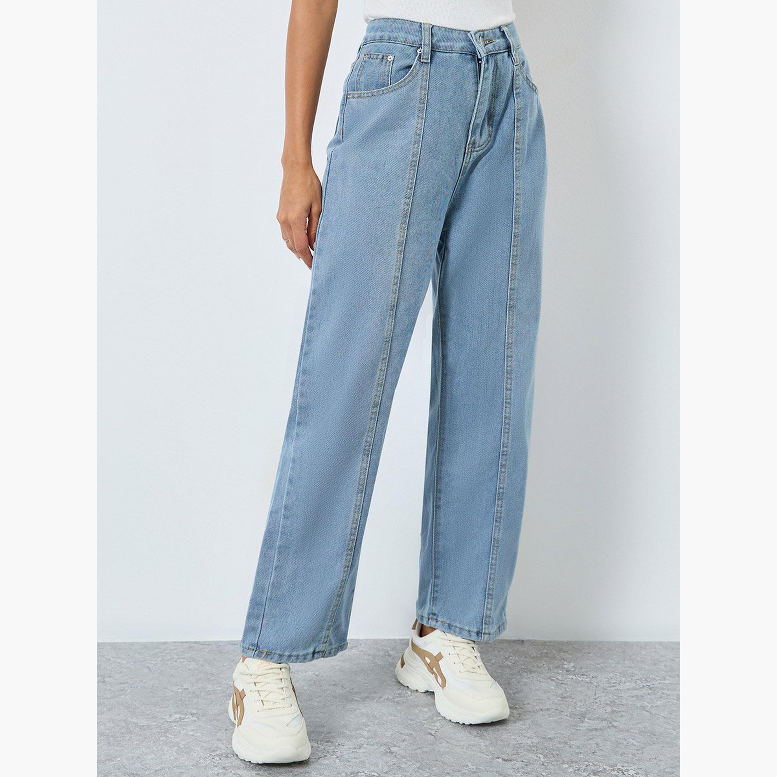 Styli High Rise Relaxed Fit Jeans-women-clothing-bottoms-jeans-image-1