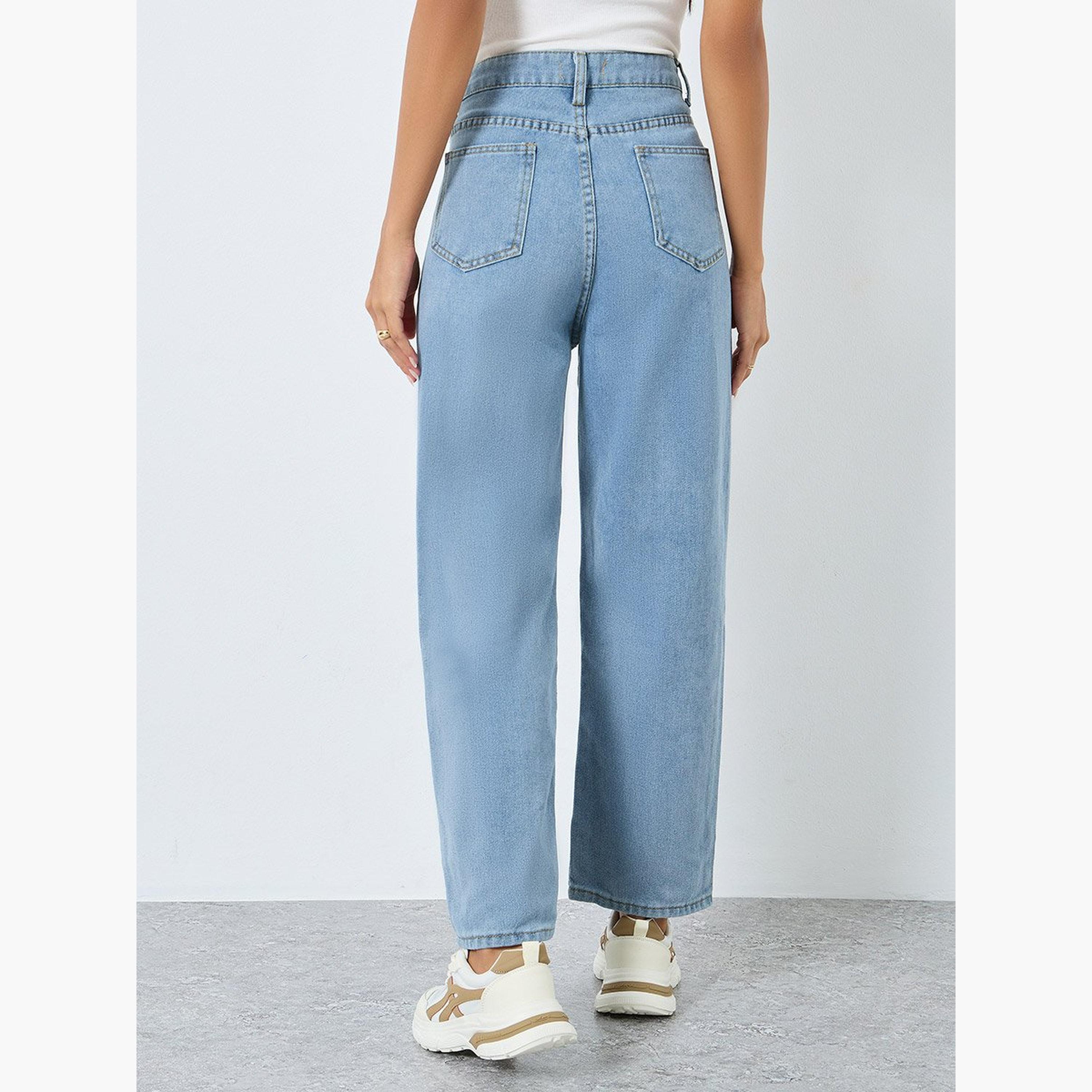 Styli High Rise Relaxed Fit Jeans-women-clothing-bottoms-jeans-image-4