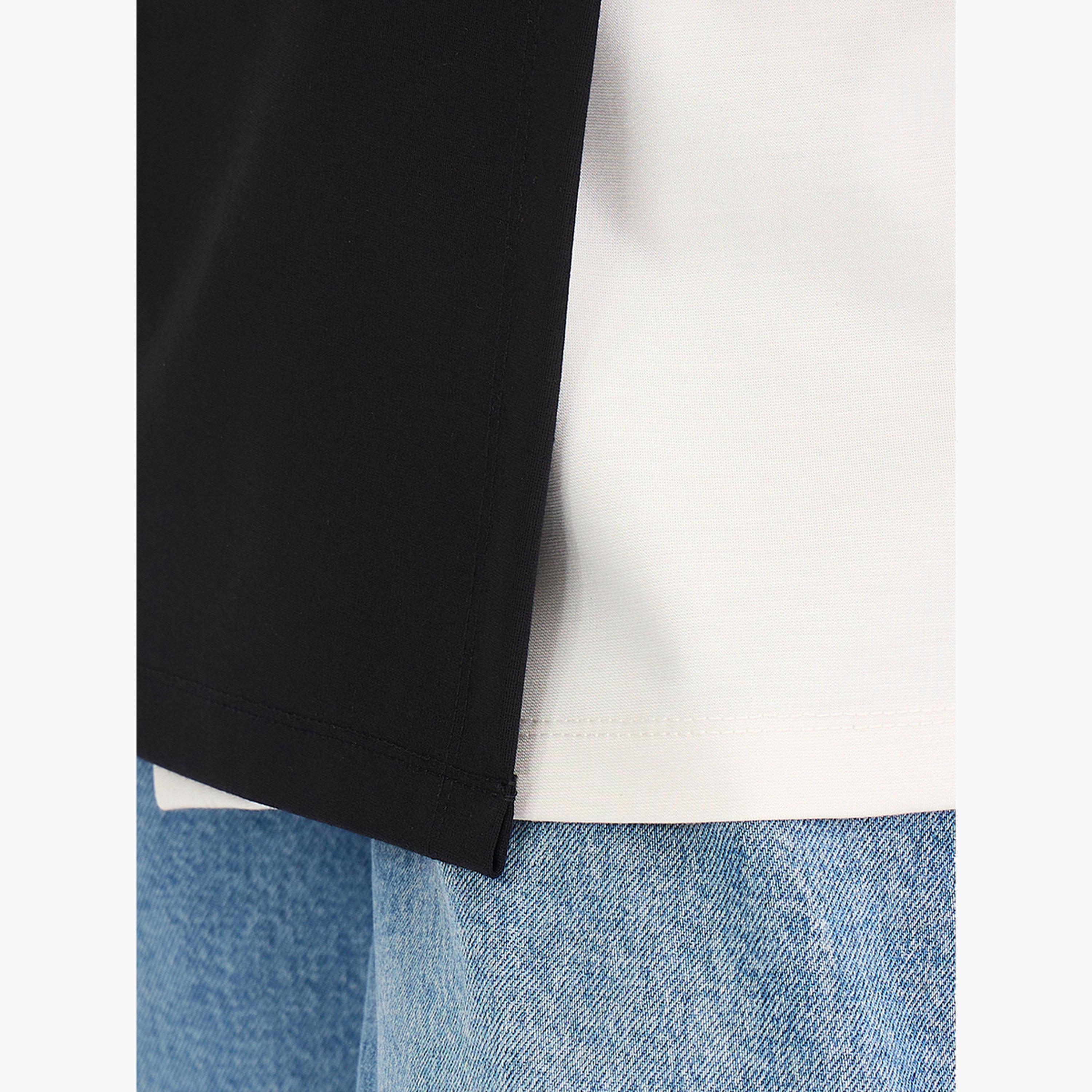 فيميلا - بلوزة كبيرة الحجم بلون أسود-women-clothing-shirtsandblouses-blouses-image-6