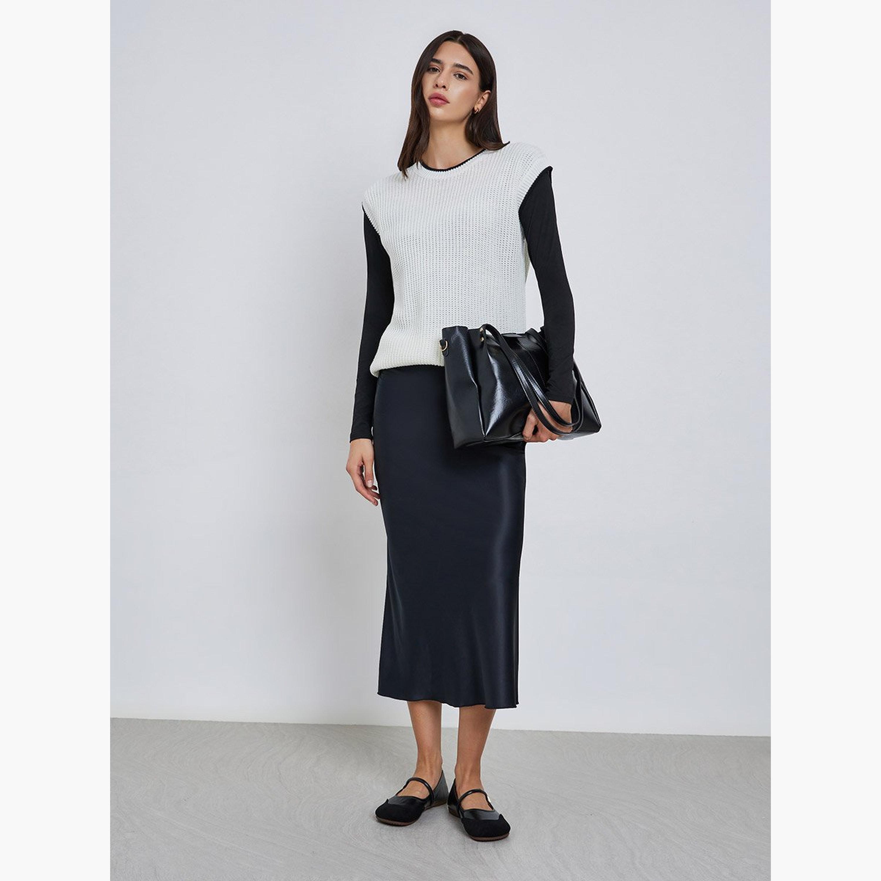 Take Two White Sleeveless Knit Top-women-clothing-tshirts-image-2