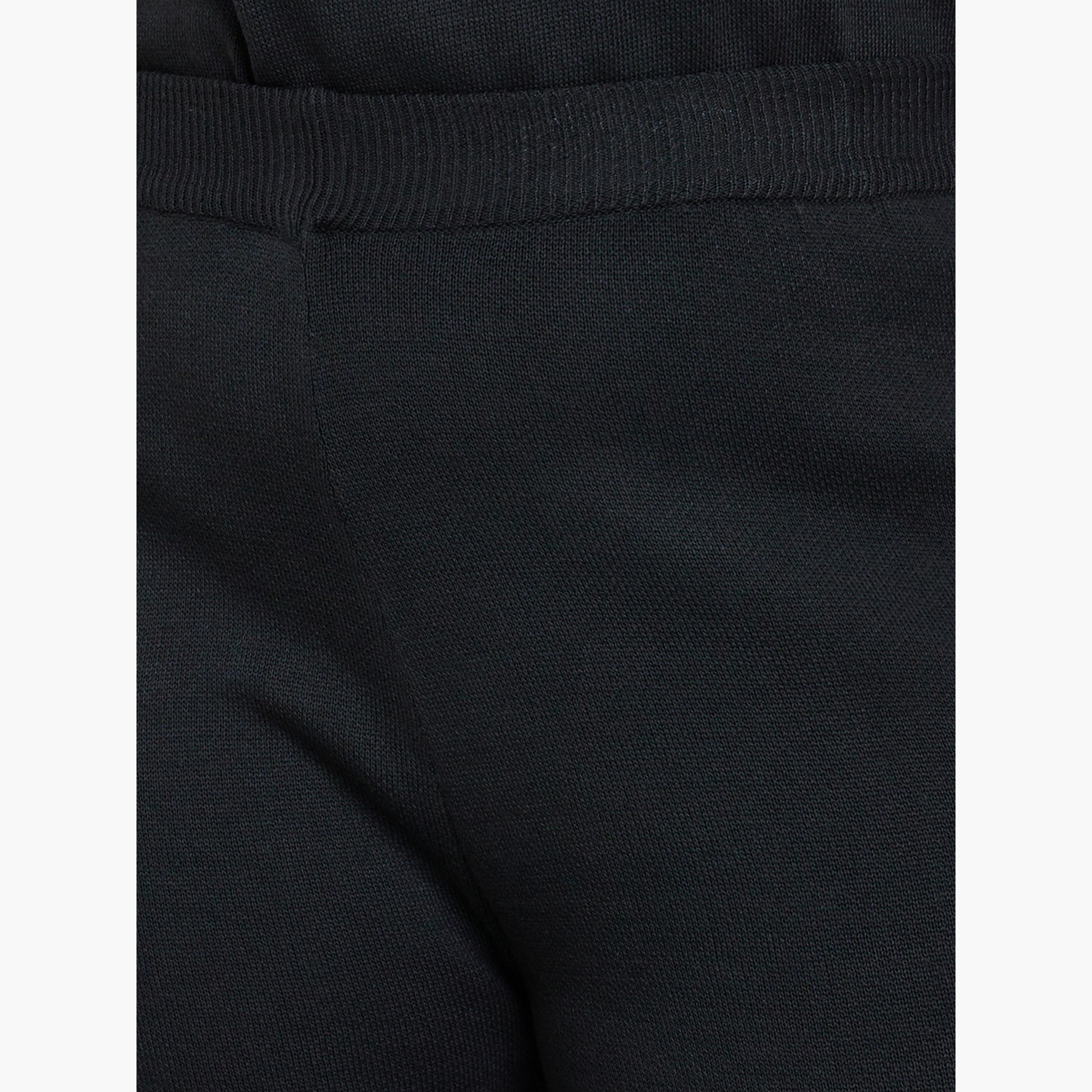 ستايلي - بنطال محبوك واسع الساق مع حواف متباينة-women-clothing-bottoms-trousers-image-3