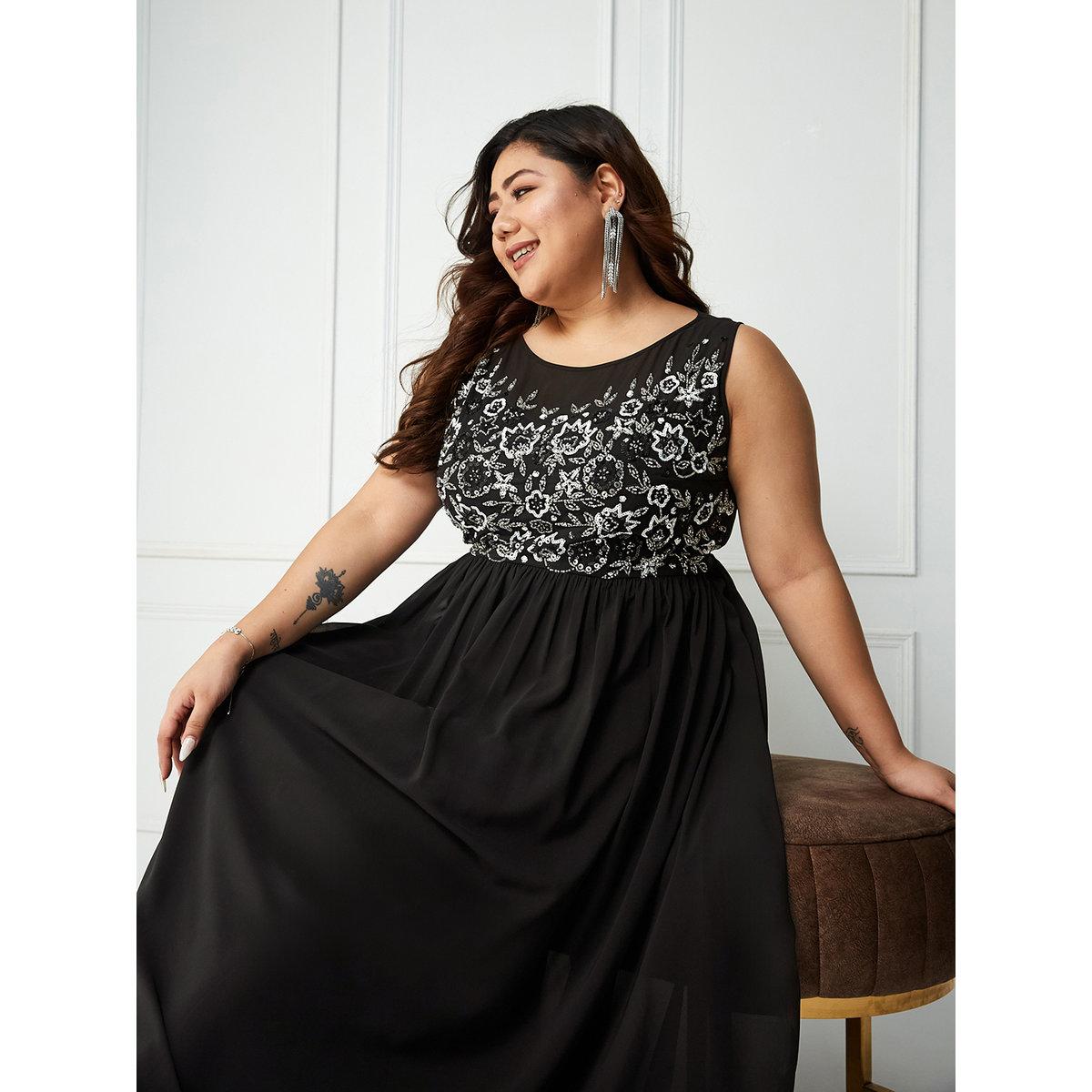 Miss Chase Plus Size Embellished Sleeveless Maxi Dress-women-clothing-dresses-image-5