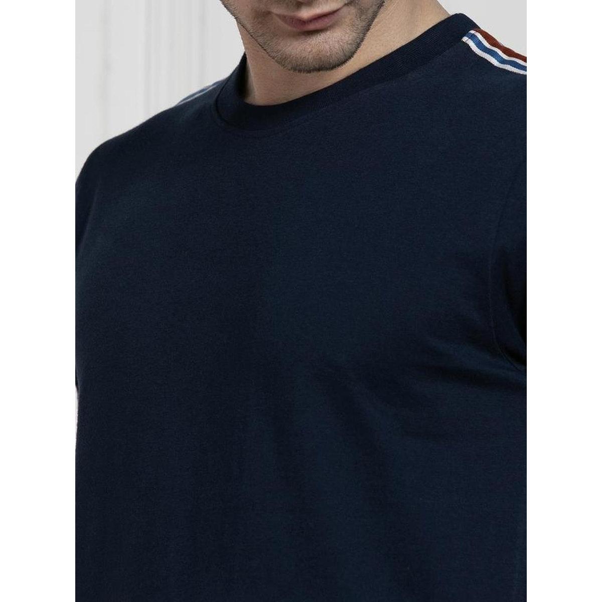 Dennis Lingo Men Black Crew Neck Cotton T-Shirt-men-clothing-tshirtsandpolos-tshirts-image-6
