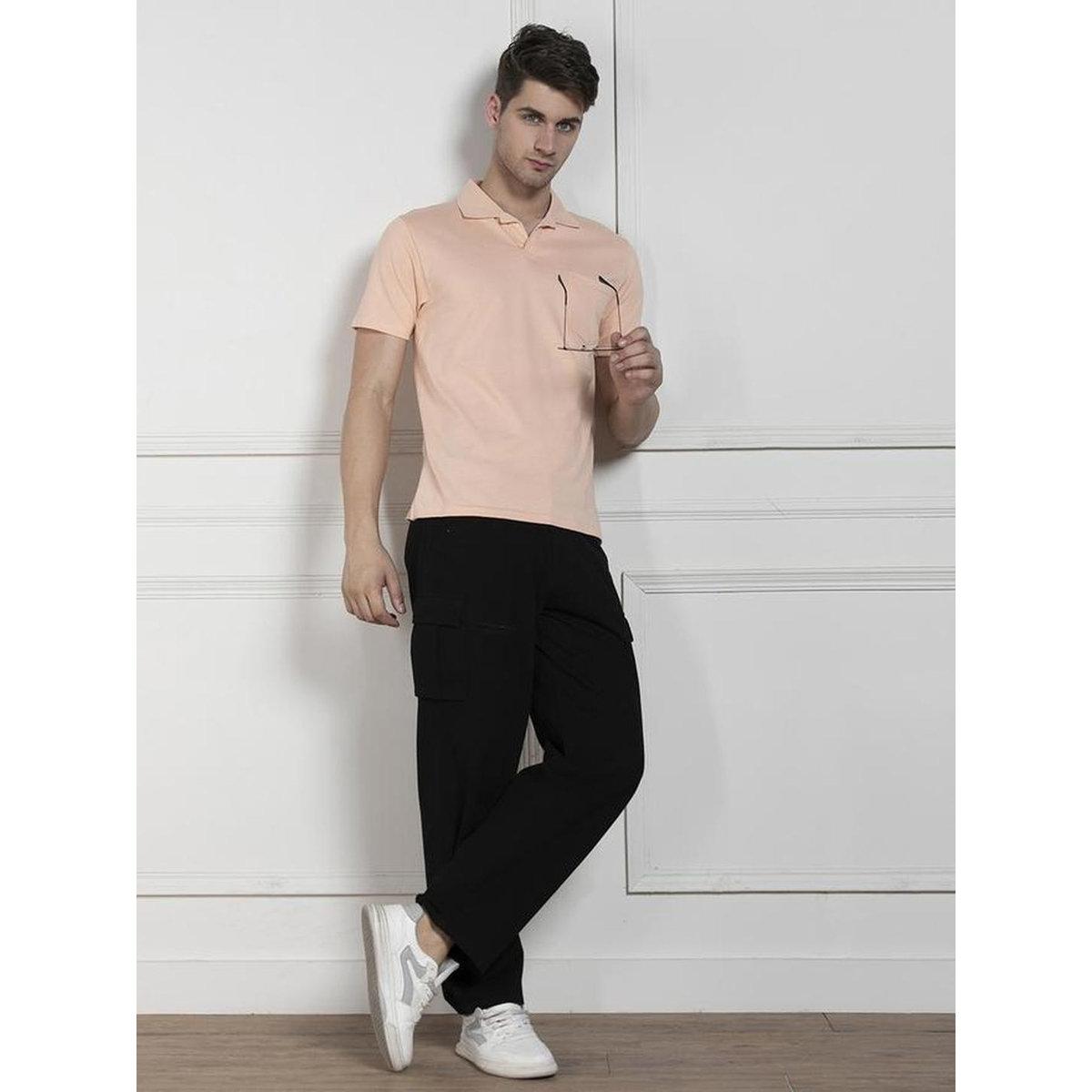 تيشيرت بولو قطني سادة-men-clothing-tshirtsandpolos-tshirts-image-1
