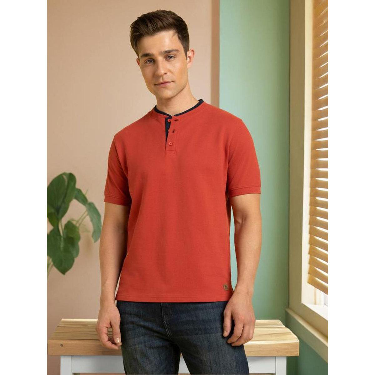 Dennis Lingo Cotton Regular Fit Henley Neck T-Shirts-men-clothing-tshirtsandpolos-tshirts-image-1