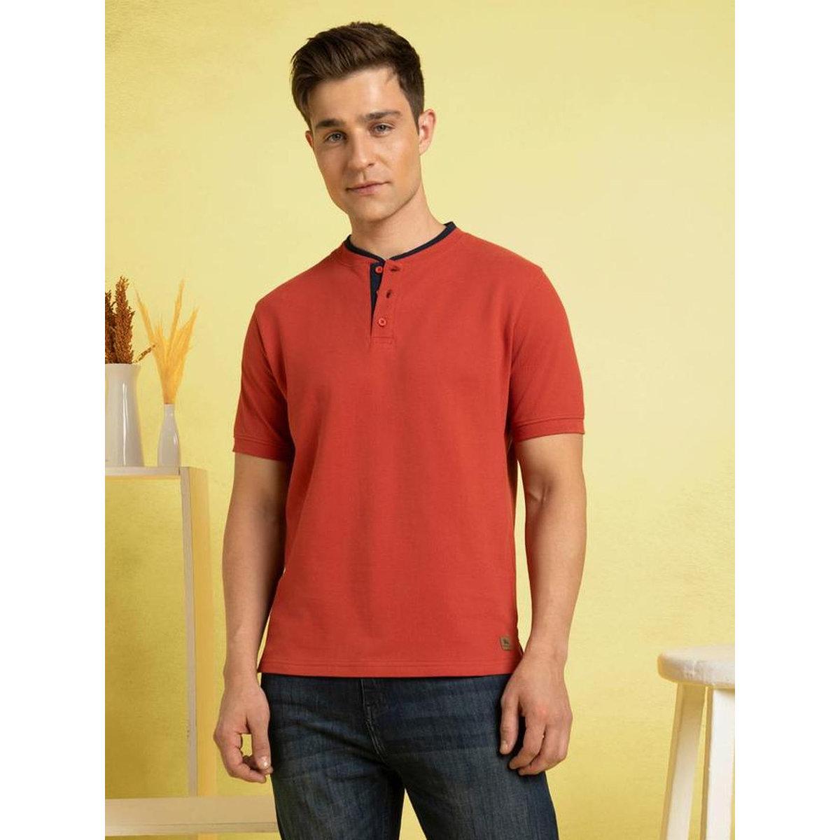 Dennis Lingo Cotton Regular Fit Henley Neck T-Shirts-men-clothing-tshirtsandpolos-tshirts-image-2