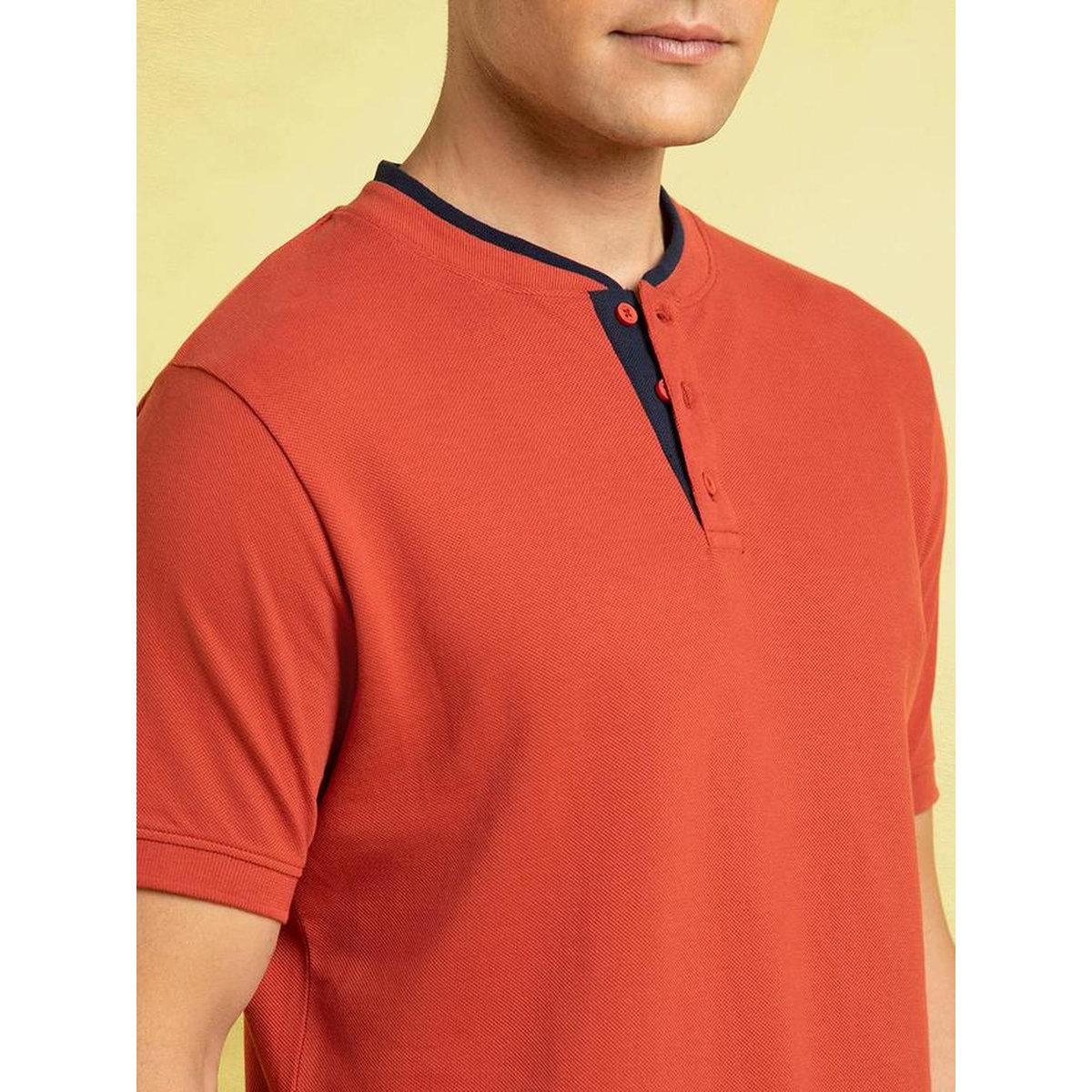 تيشيرت بقصة عادية وياقة هينلي-men-clothing-tshirtsandpolos-tshirts-image-5