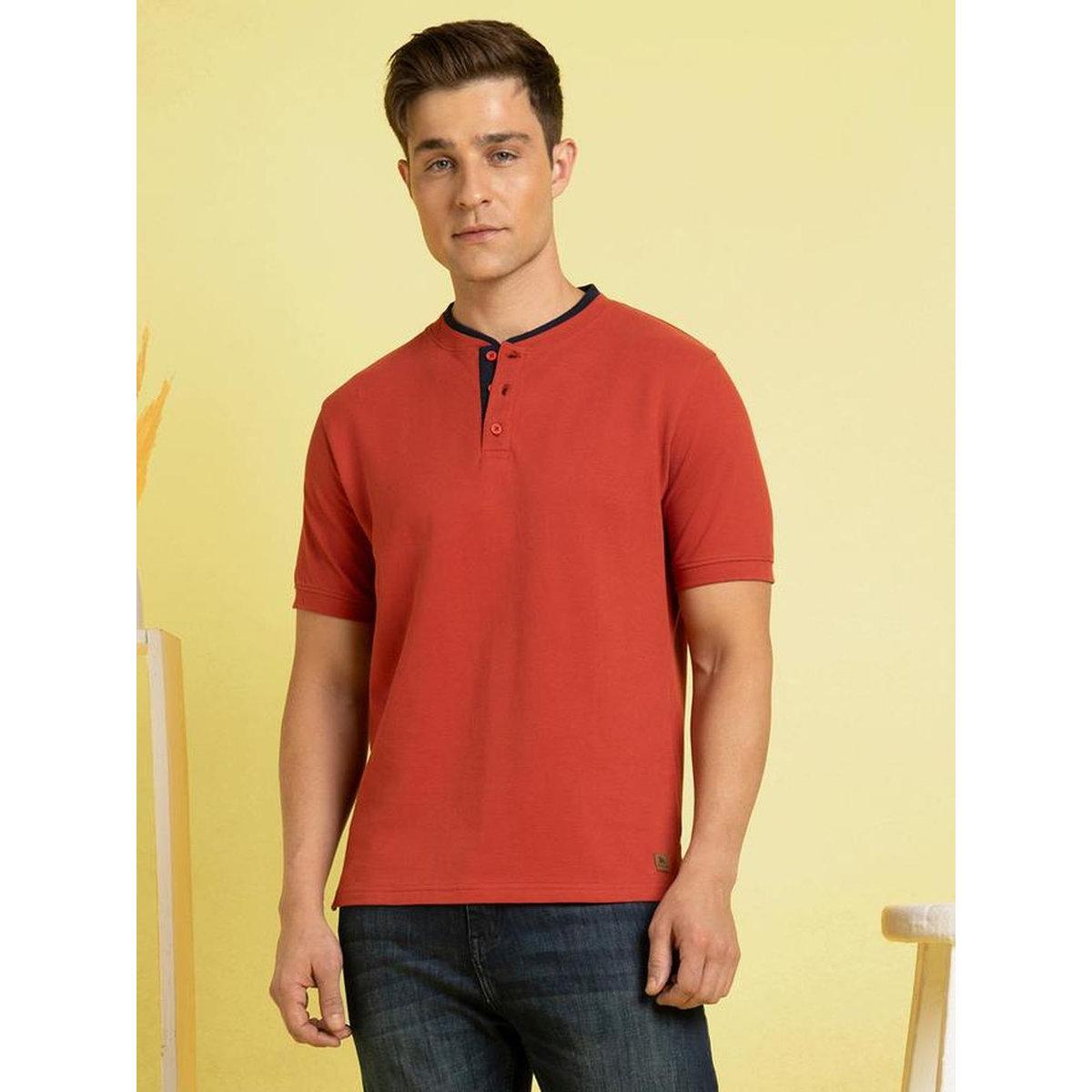 تيشيرت بقصة عادية وياقة هينلي-men-clothing-tshirtsandpolos-tshirts-image-6