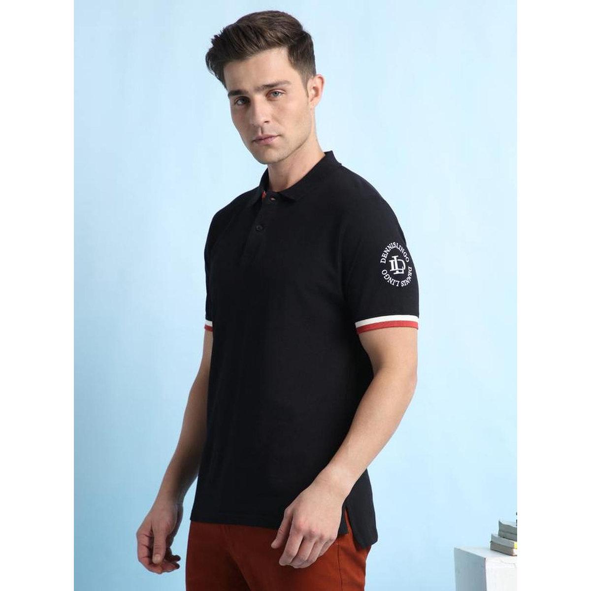 تيشيرت بولو بتفاصيل كتابة مُطرزة-men-clothing-tshirtsandpolos-tshirts-image-3