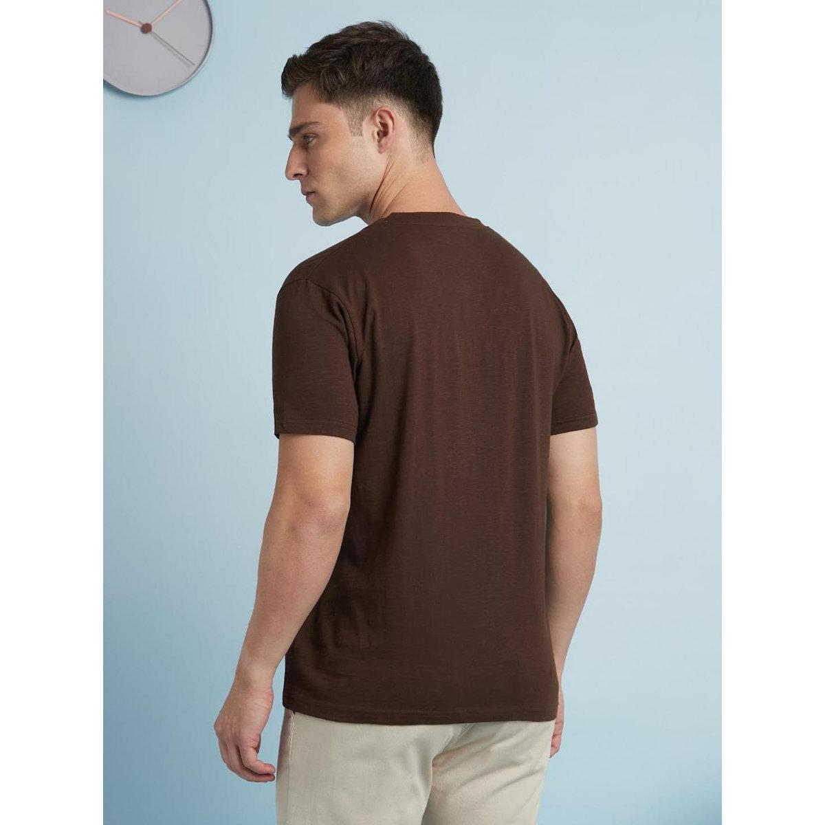 Dennis Lingo Buttoned Round Neck Pure Cotton T-Shirt-men-clothing-tshirtsandpolos-tshirts-image-3