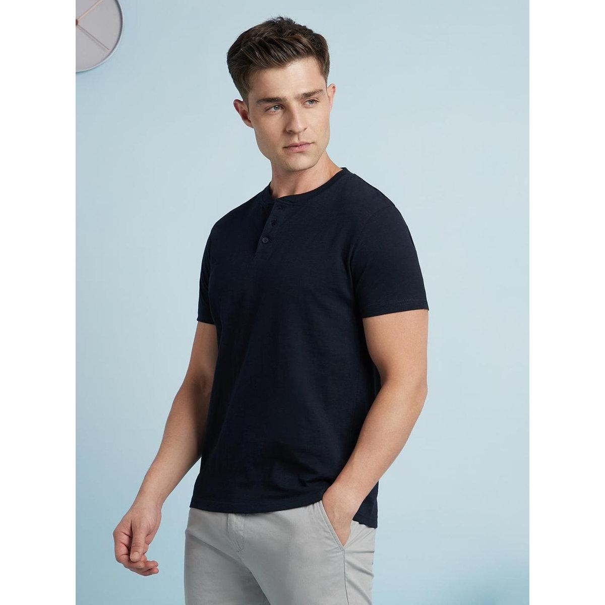 تيشيرت قطني بياقة دائرية-men-clothing-tshirtsandpolos-tshirts-image-2