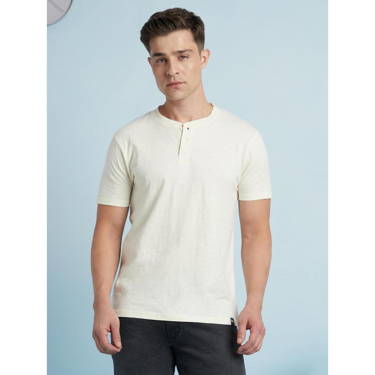 Dennis Lingo Buttoned Round Neck Pure Cotton T-Shirt-men-clothing-tshirtsandpolos-tshirts-image-6