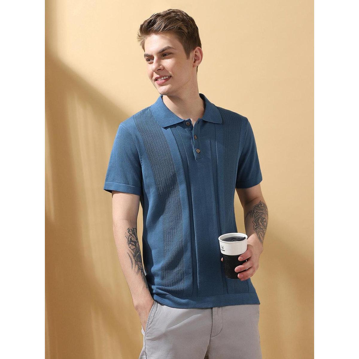 تيشيرت بولو بقصة مريحة-men-clothing-tshirtsandpolos-tshirts-image-1