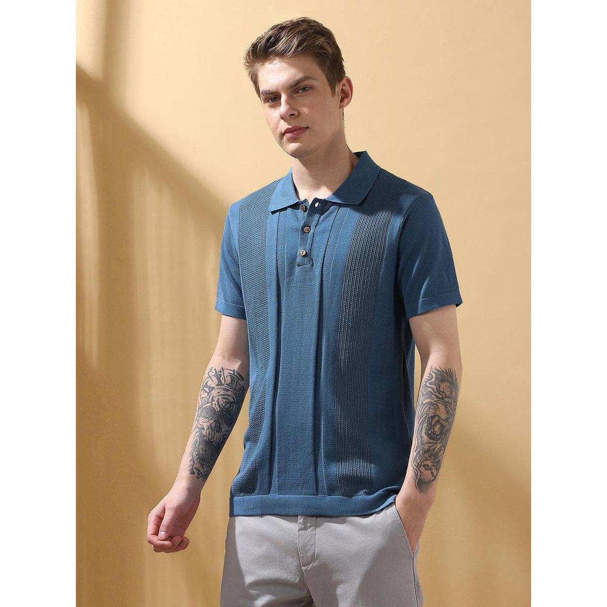 تيشيرت بولو بقصة مريحة-men-clothing-tshirtsandpolos-tshirts-image-2
