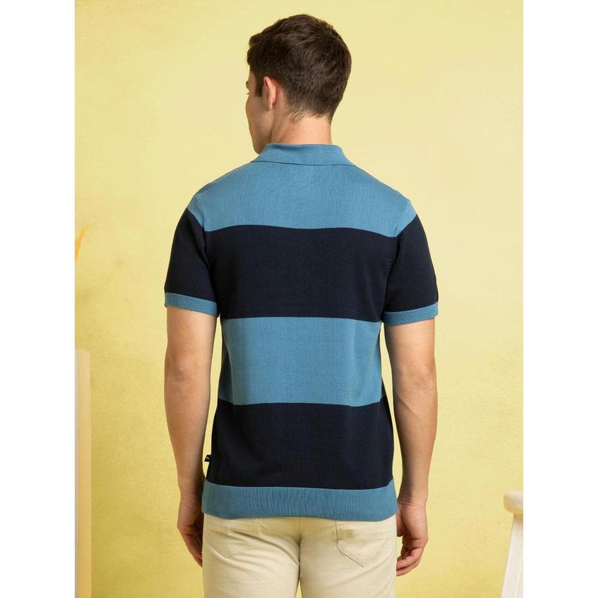 تيشيرت بولو مخطط بقصة عادية-men-clothing-tshirtsandpolos-tshirts-image-4