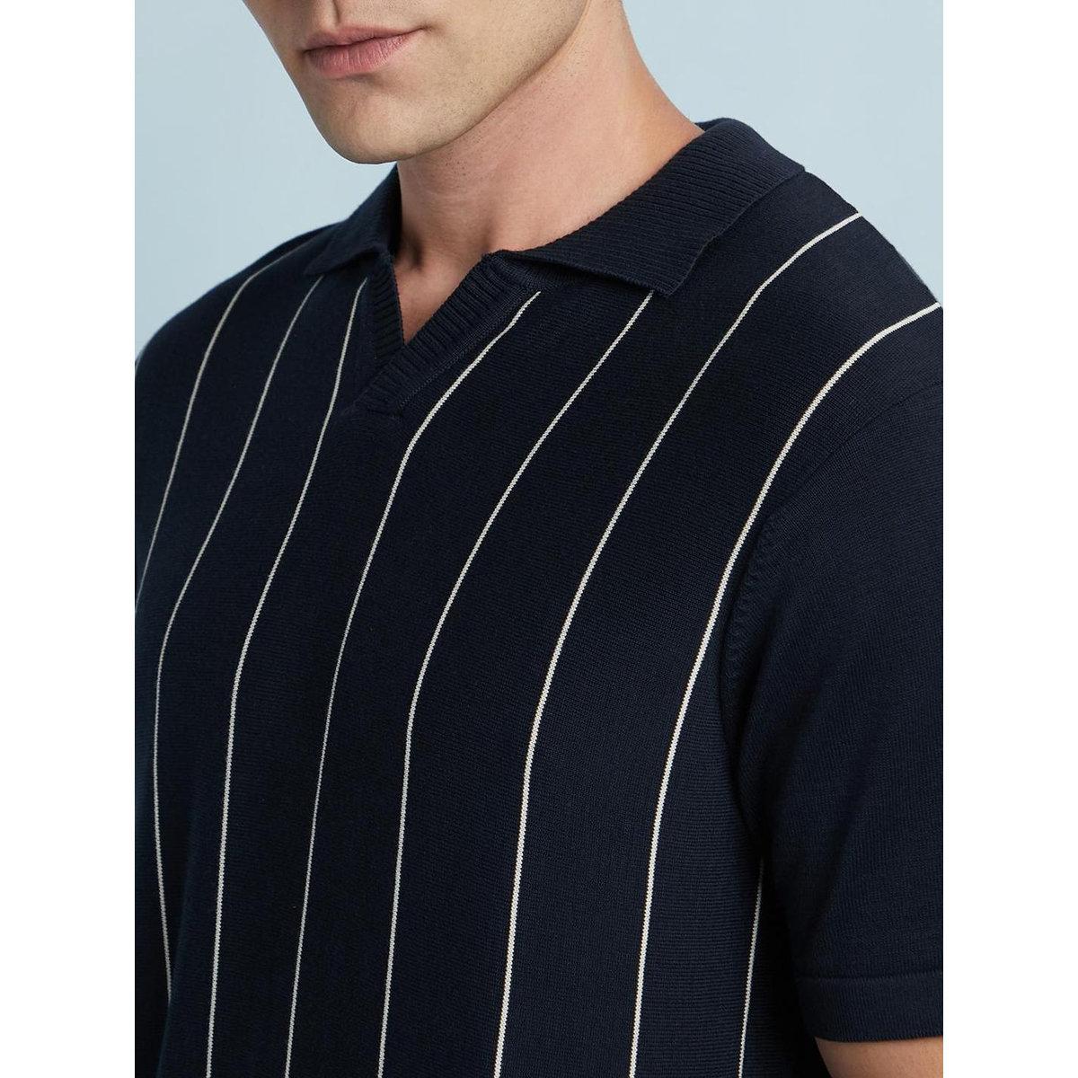 Dennis Lingo Men Striped Flat Knit Polo-men-clothing-tshirtsandpolos-tshirts-image-4