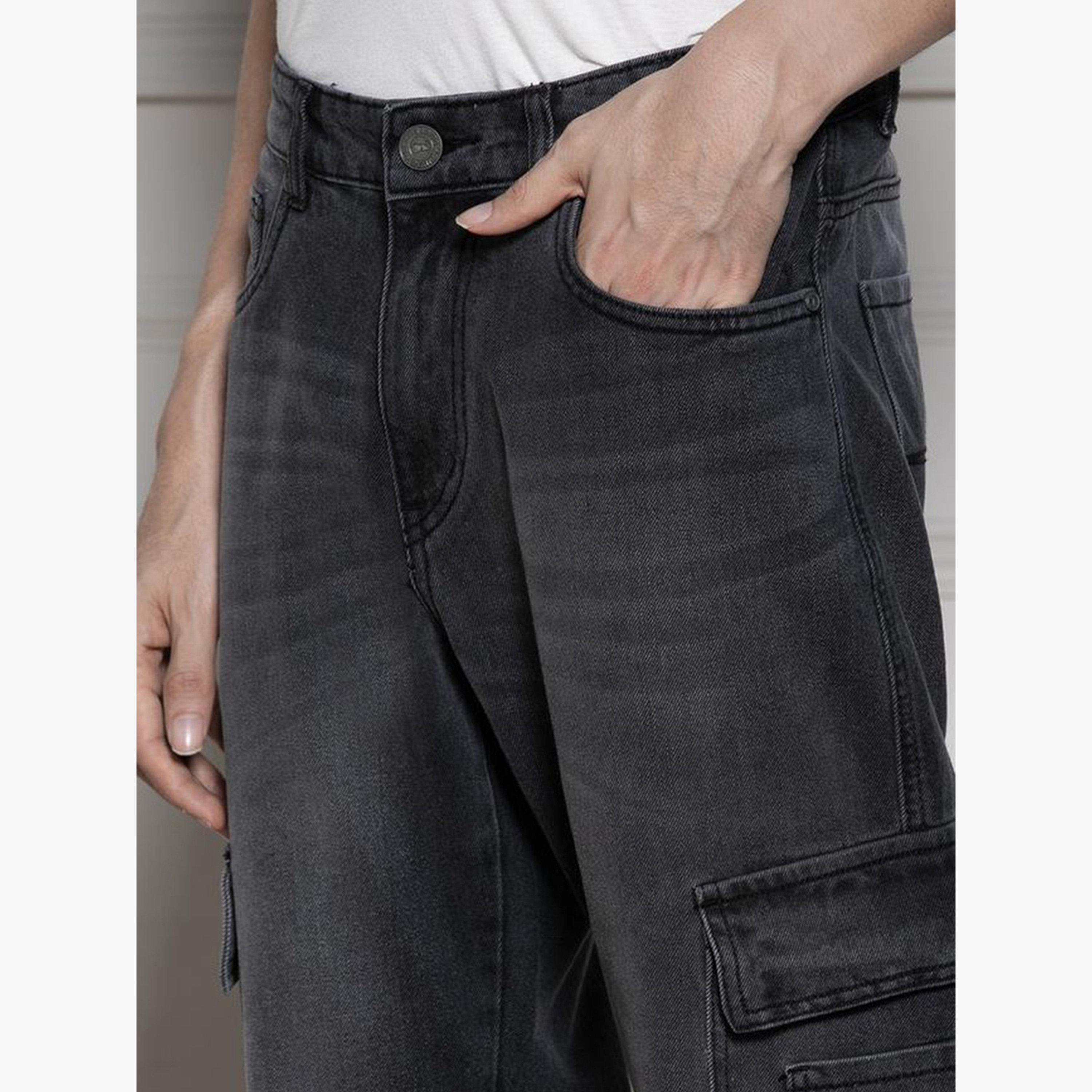 Dennis Lingo Men Relaxed Fit Clean Look Cargo Jeans-men-clothing-bottoms-jeans-image-6
