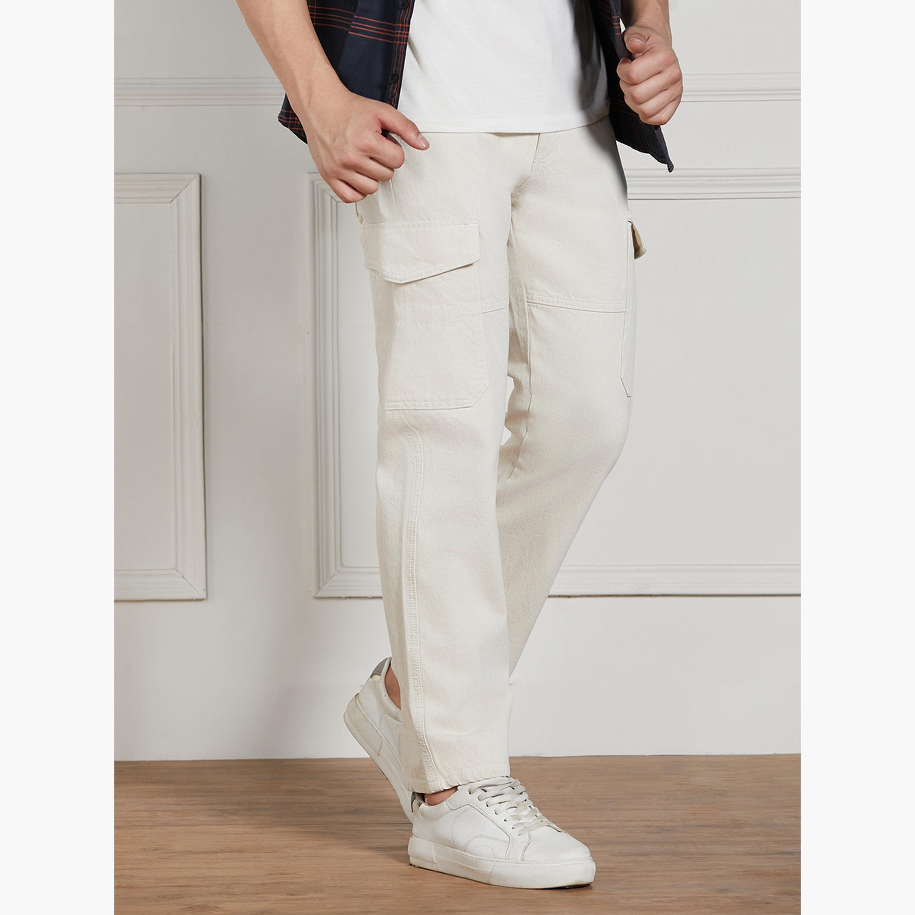 Dennis Lingo Men Straight Fit Cotton Cargo Jeans-men-clothing-bottoms-jeans-image-5