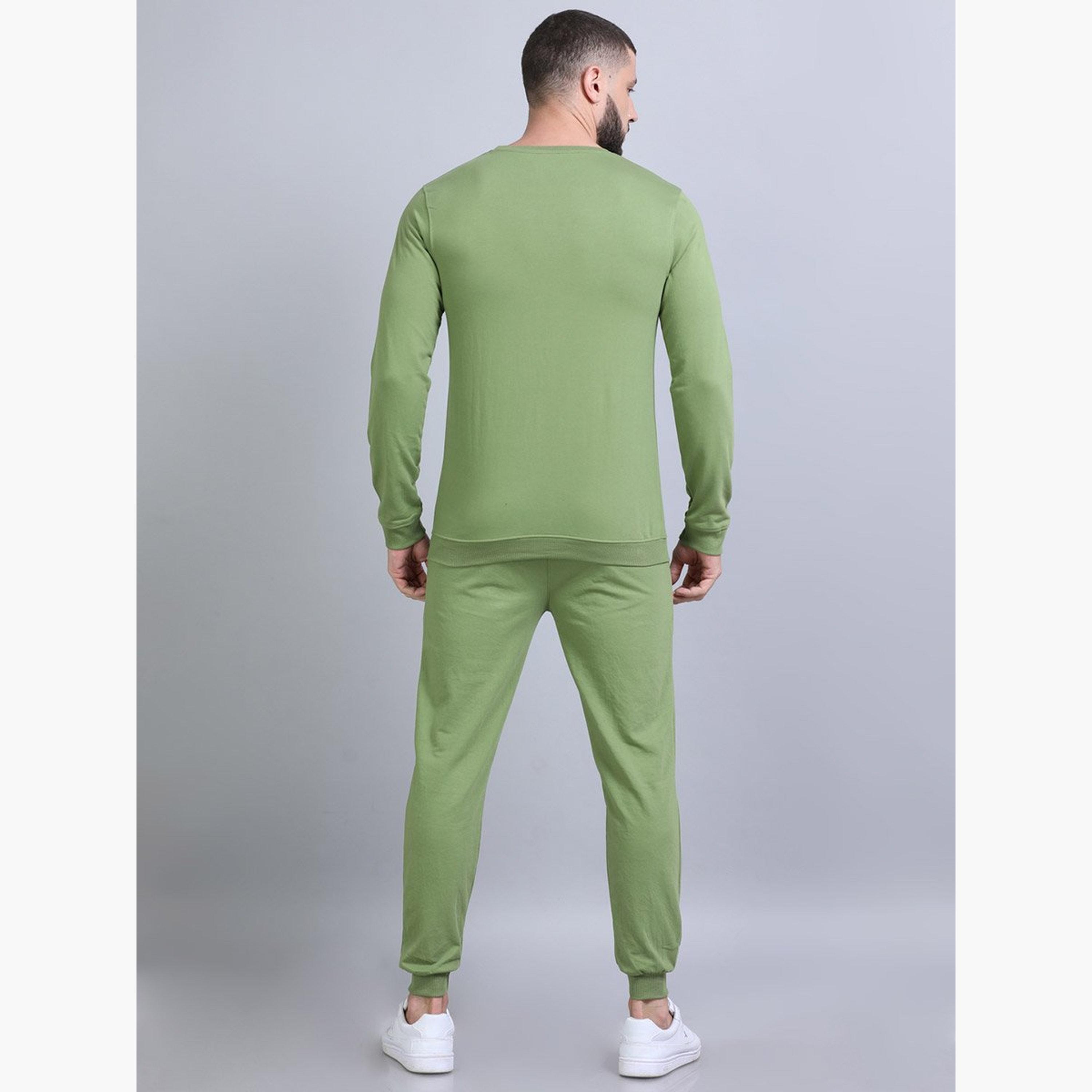 Bushirt X Styli Men Embroidered Loop Knit Sweatshirt and Joggers Set-men-clothing-coordsets-image-4