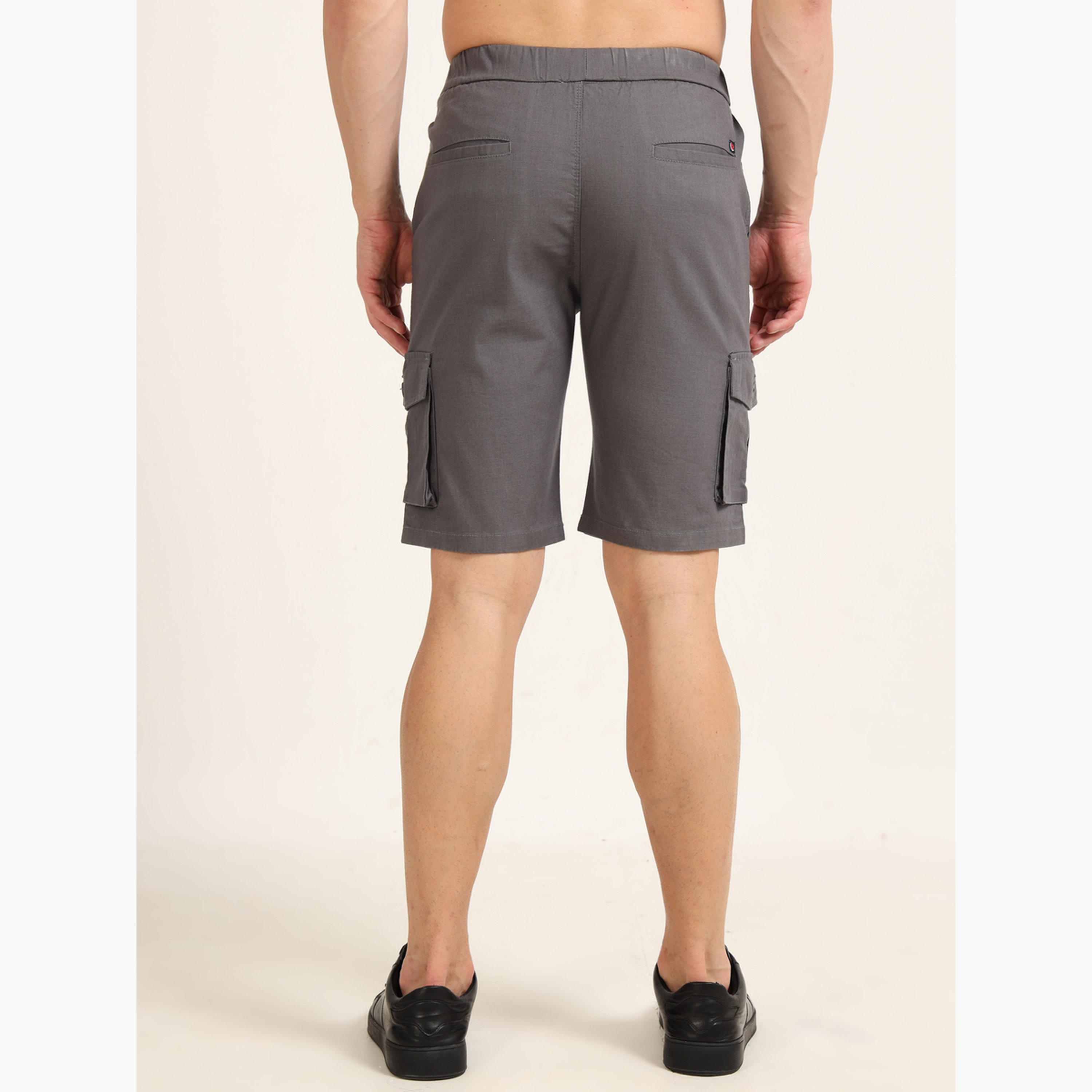 Bushirt Grey Cargo Linen Shorts-men-clothing-bottoms-shorts-image-6