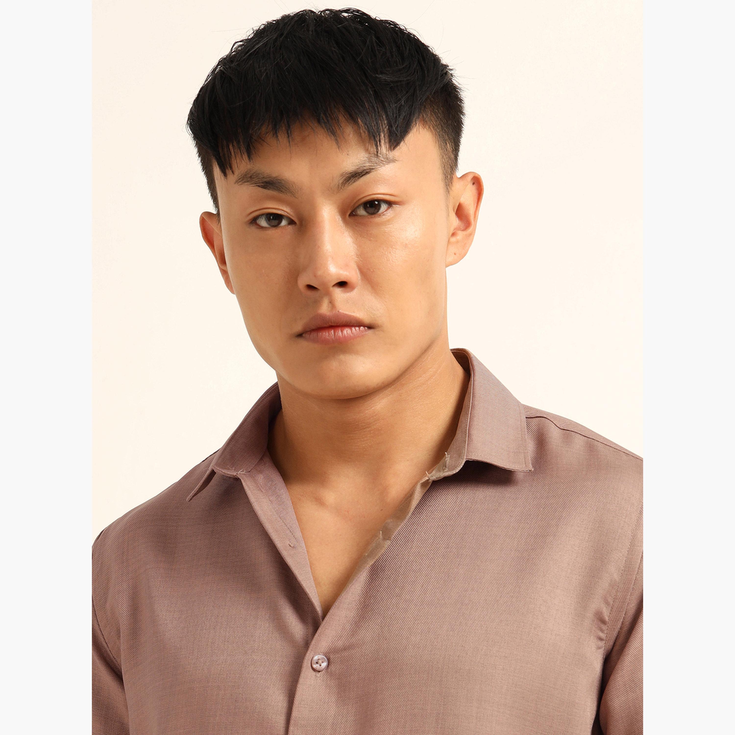 Bushirt Men Purple Classic Casual Shirt-men-clothing-shirts-image-5