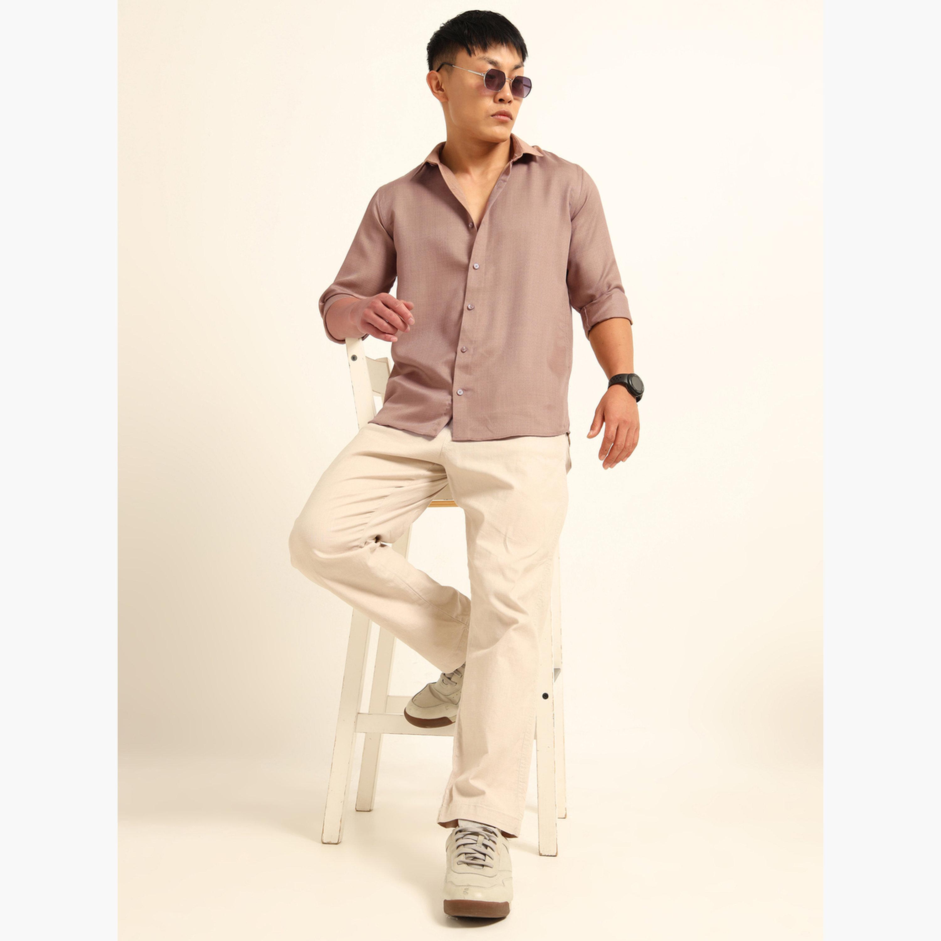 Bushirt Men Purple Classic Casual Shirt-men-clothing-shirts-image-7