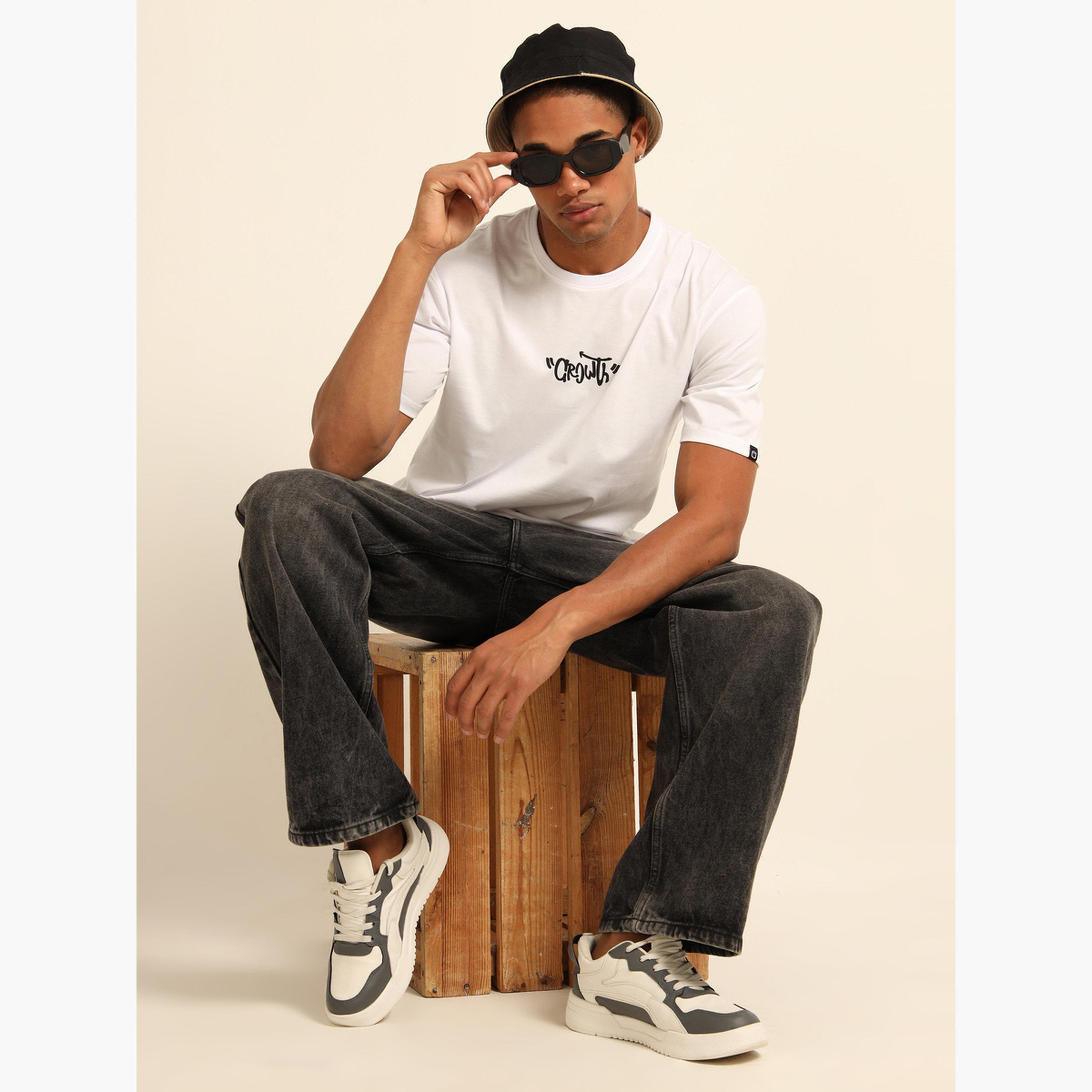 Bushirt Men White Pain Growth Oversized T-Shirt-men-clothing-tshirtsandpolos-tshirts-image-7