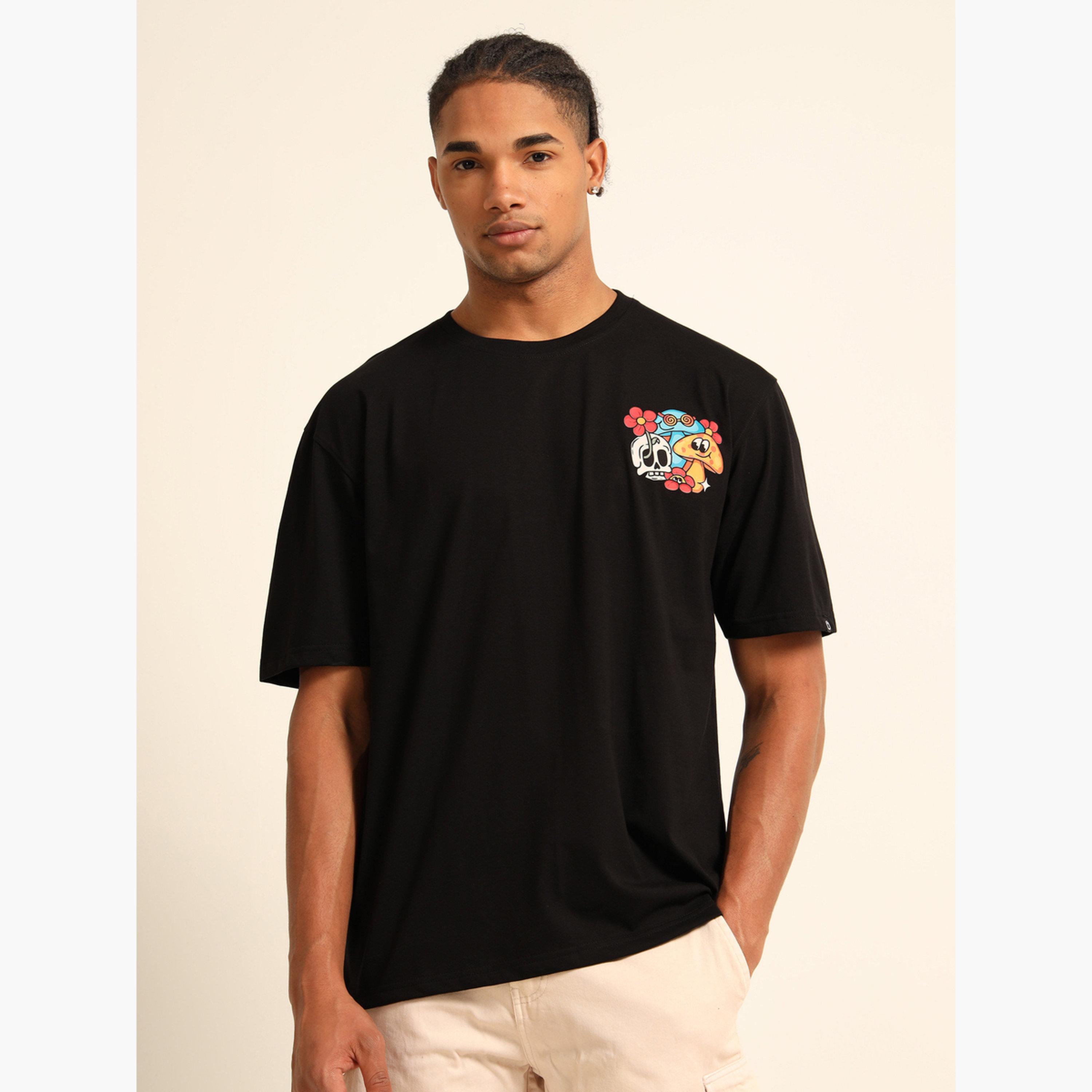 Bushirt Men Black Bad Days Oversized T-Shirt-men-clothing-tshirtsandpolos-tshirts-image-1