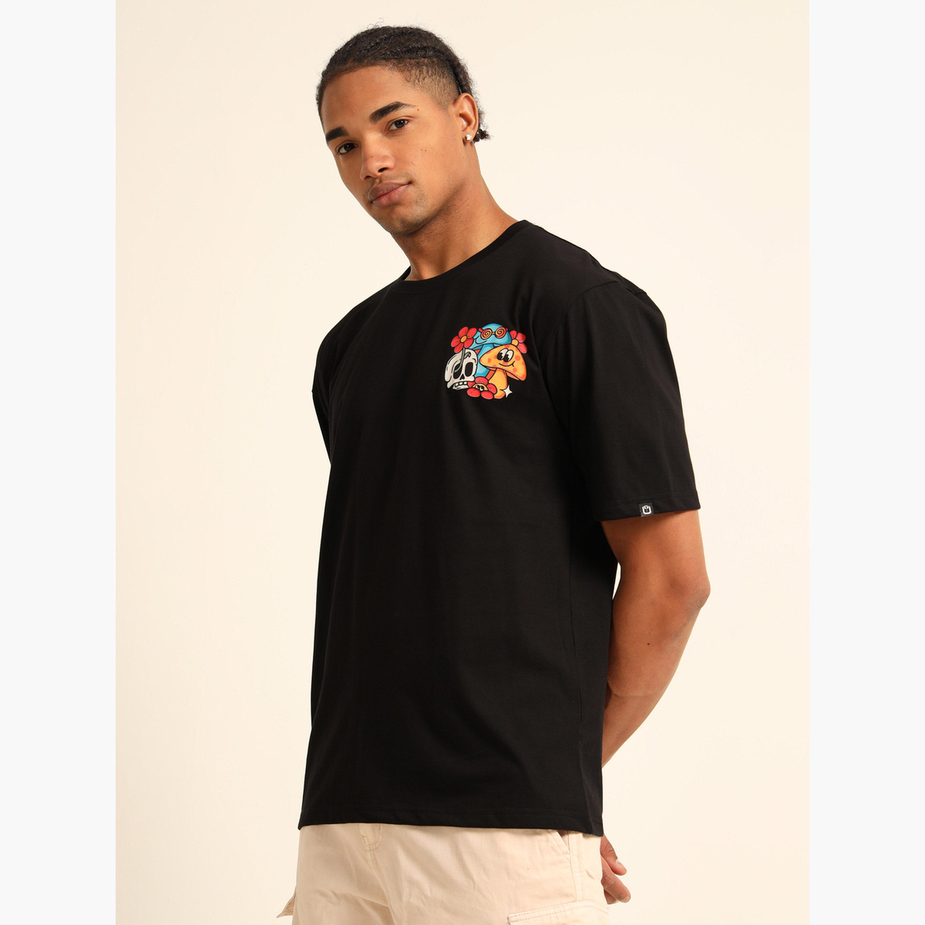 Bushirt Men Black Bad Days Oversized T-Shirt-men-clothing-tshirtsandpolos-tshirts-image-3