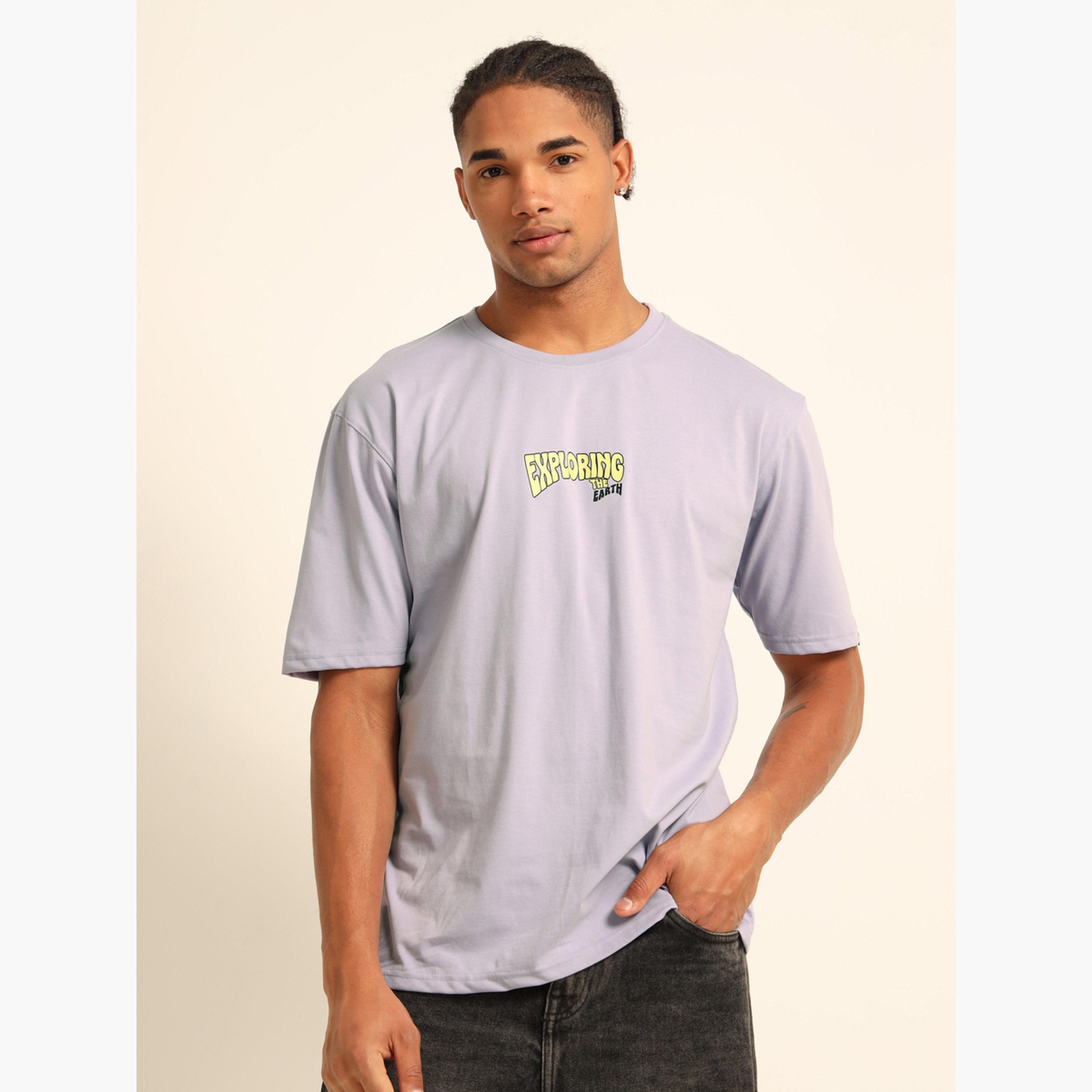 بوشيرت - تي شيرت رجالي كبير الحجم لون أرجواني-men-clothing-tshirtsandpolos-tshirts-image-1