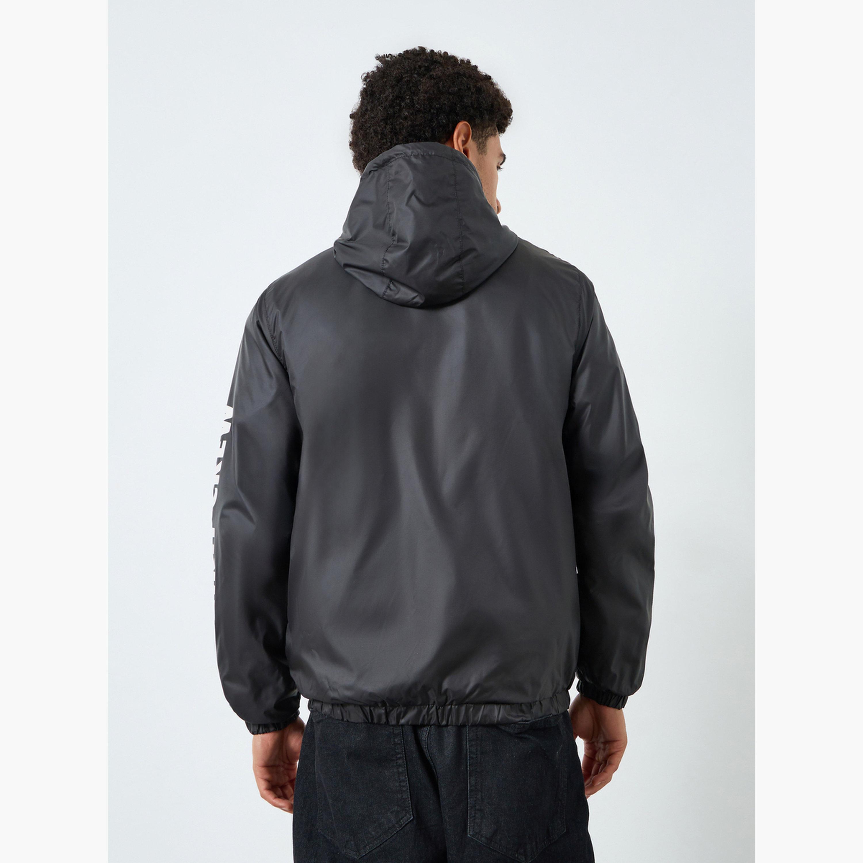 Styli Men Oversized Fit Printed Windcheater Jacket-men-clothing-jacketsandblazers-jackets-image-5