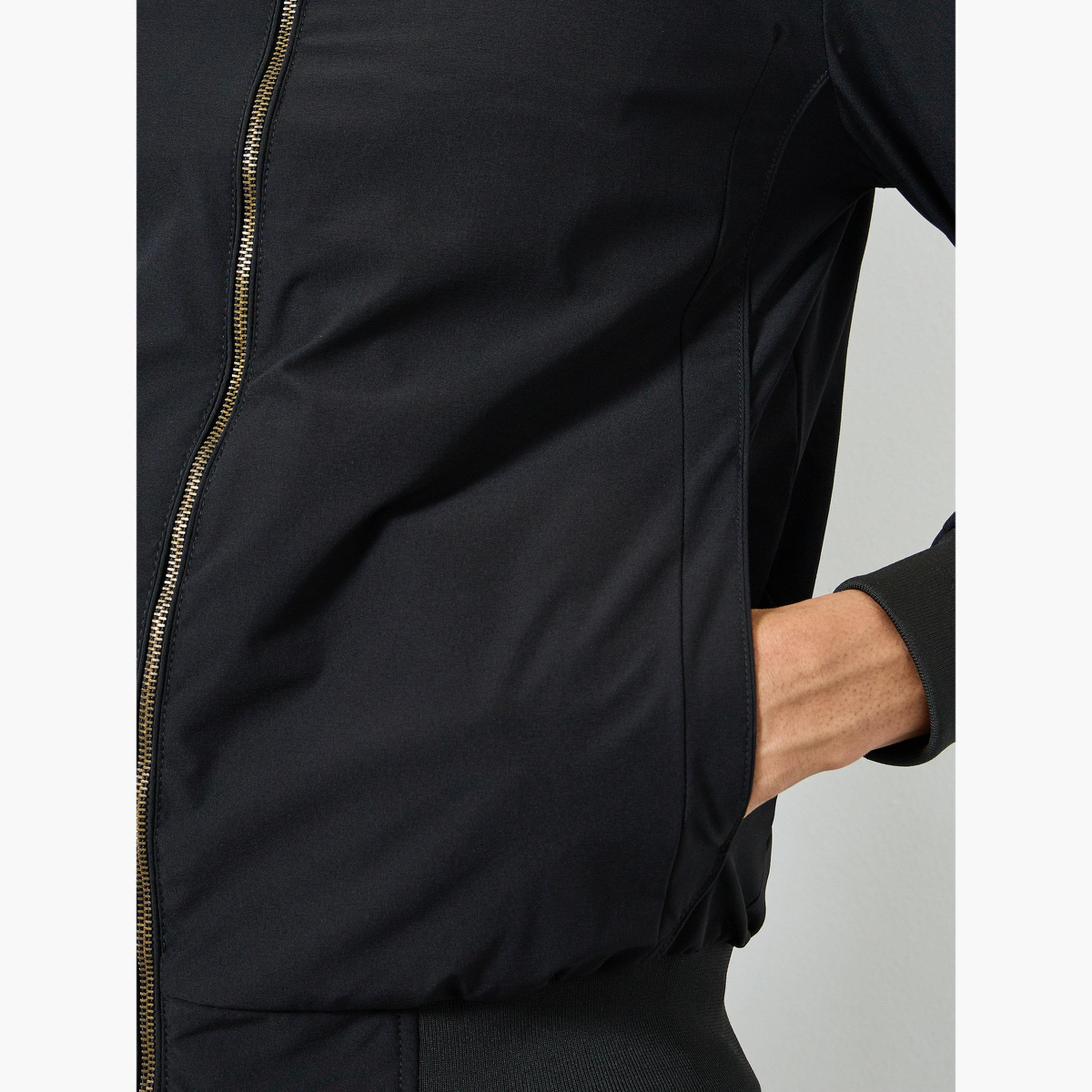 Styli Men Oversized Fit Solid Bomber Jacket-men-clothing-jacketsandblazers-jackets-image-6