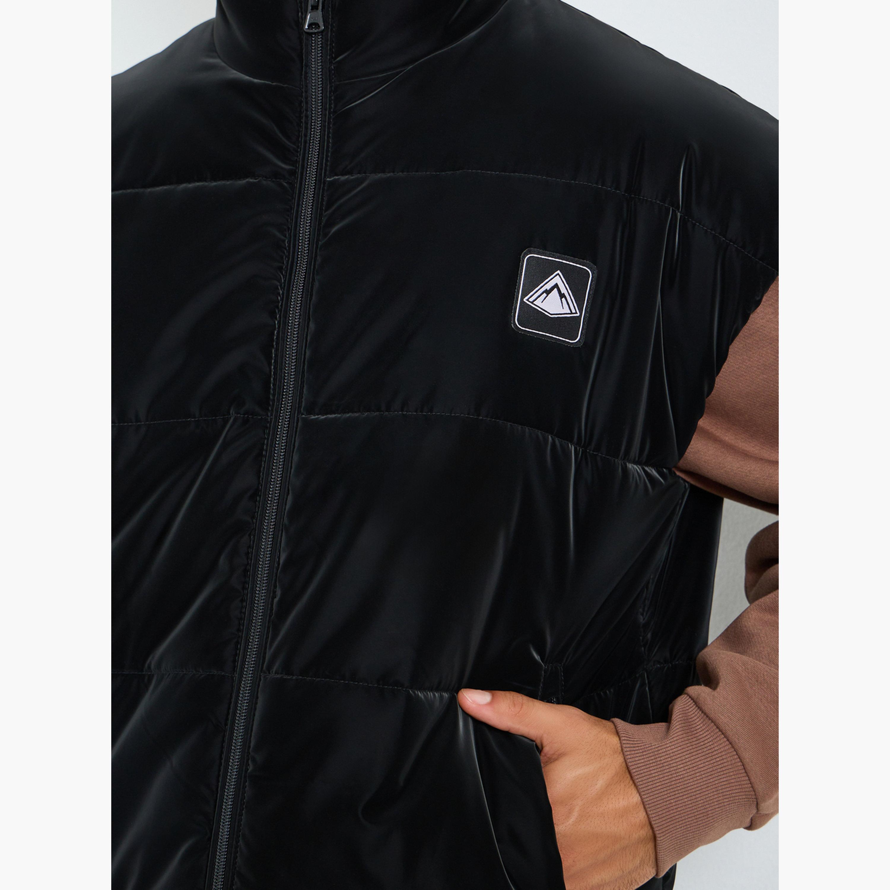 جاكيت منفوخ سادة بقصة مريحة-men-clothing-jacketsandblazers-jackets-image-4