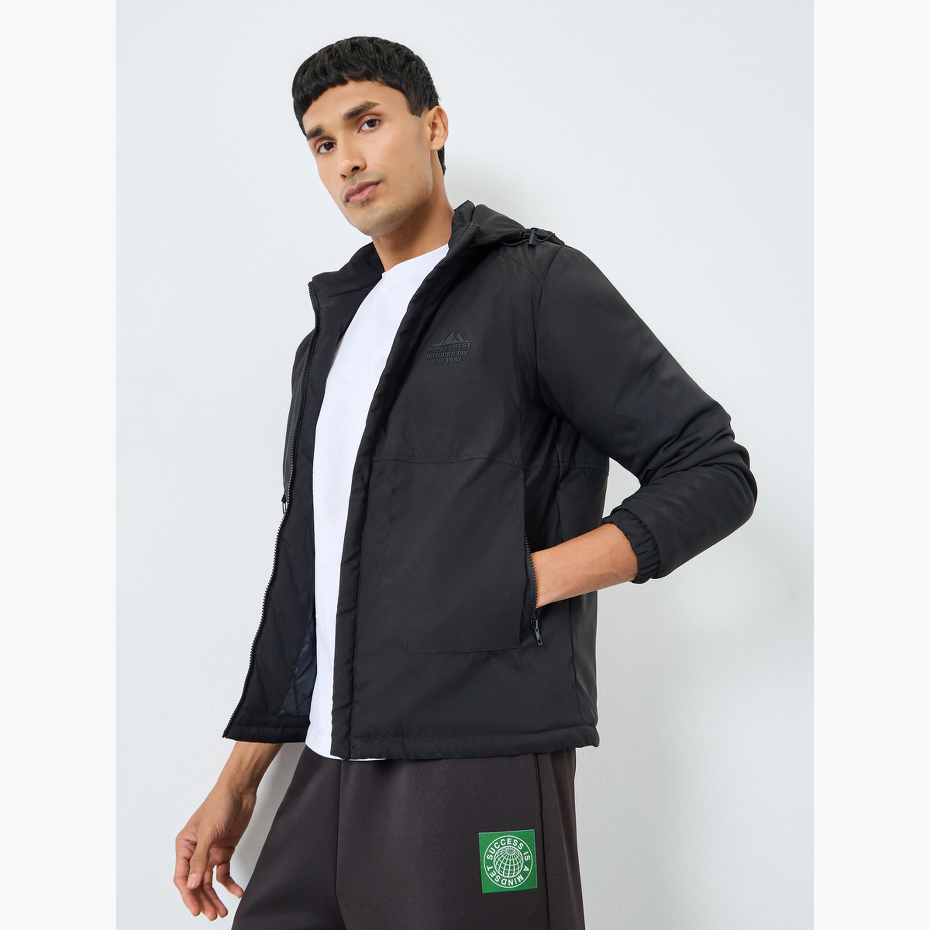 Styli Men Oversized Fit Zip-Up Jacket-men-clothing-jacketsandblazers-jackets-image-1