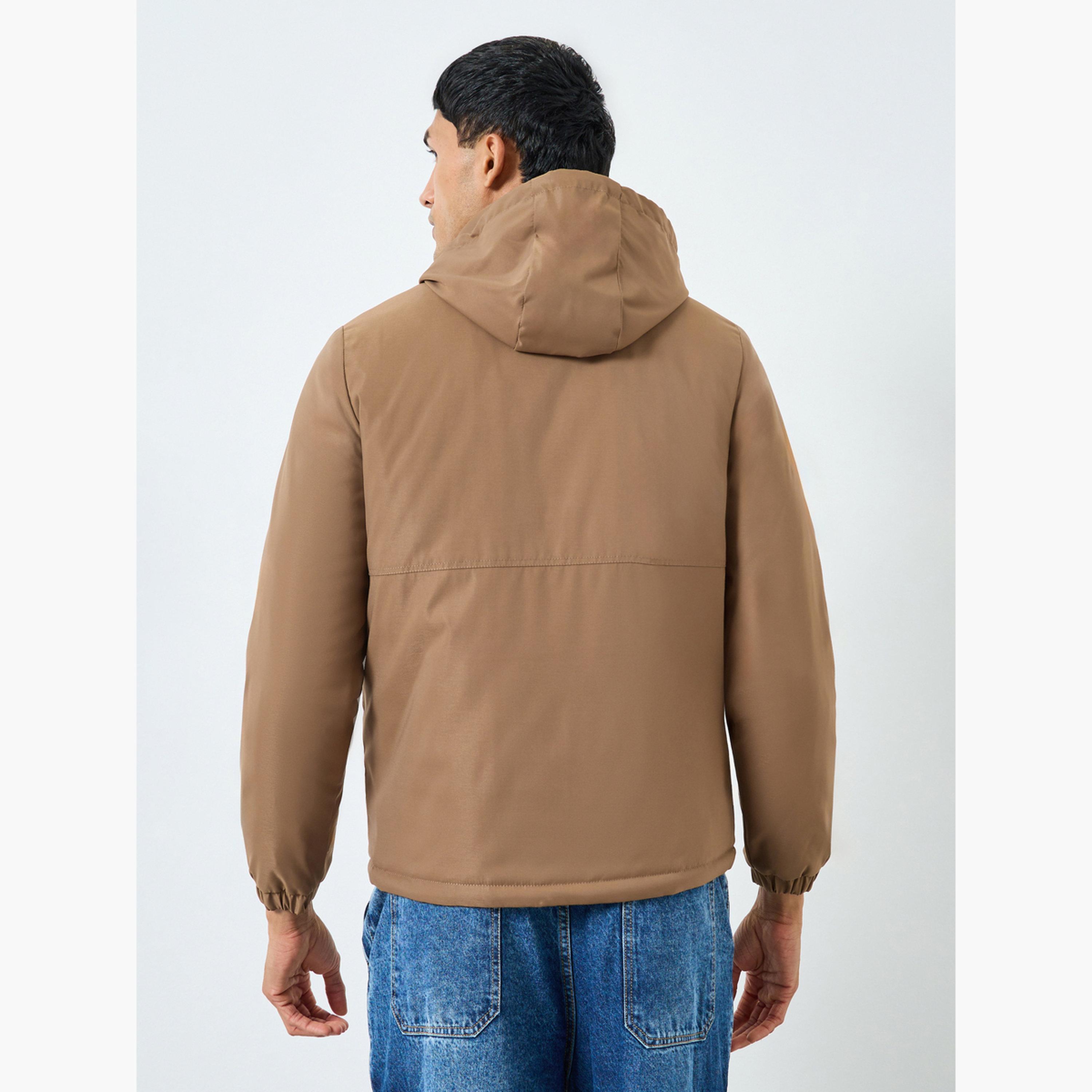 Styli Men Oversized Fit Zip-Up Jacket-men-clothing-jacketsandblazers-jackets-image-4