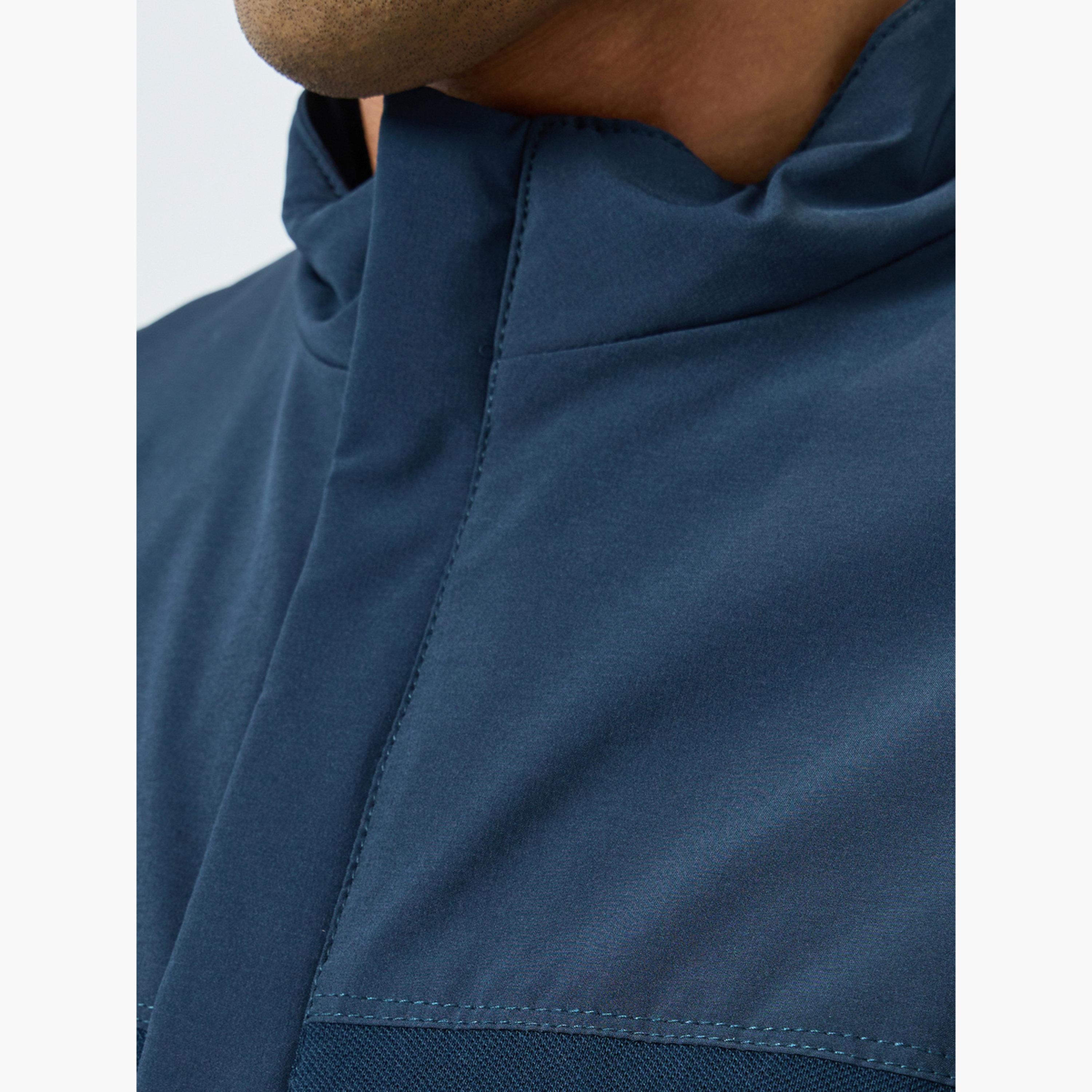 Styli Men Blue Color Block Zip-Up Jacket-men-clothing-jacketsandblazers-jackets-image-5