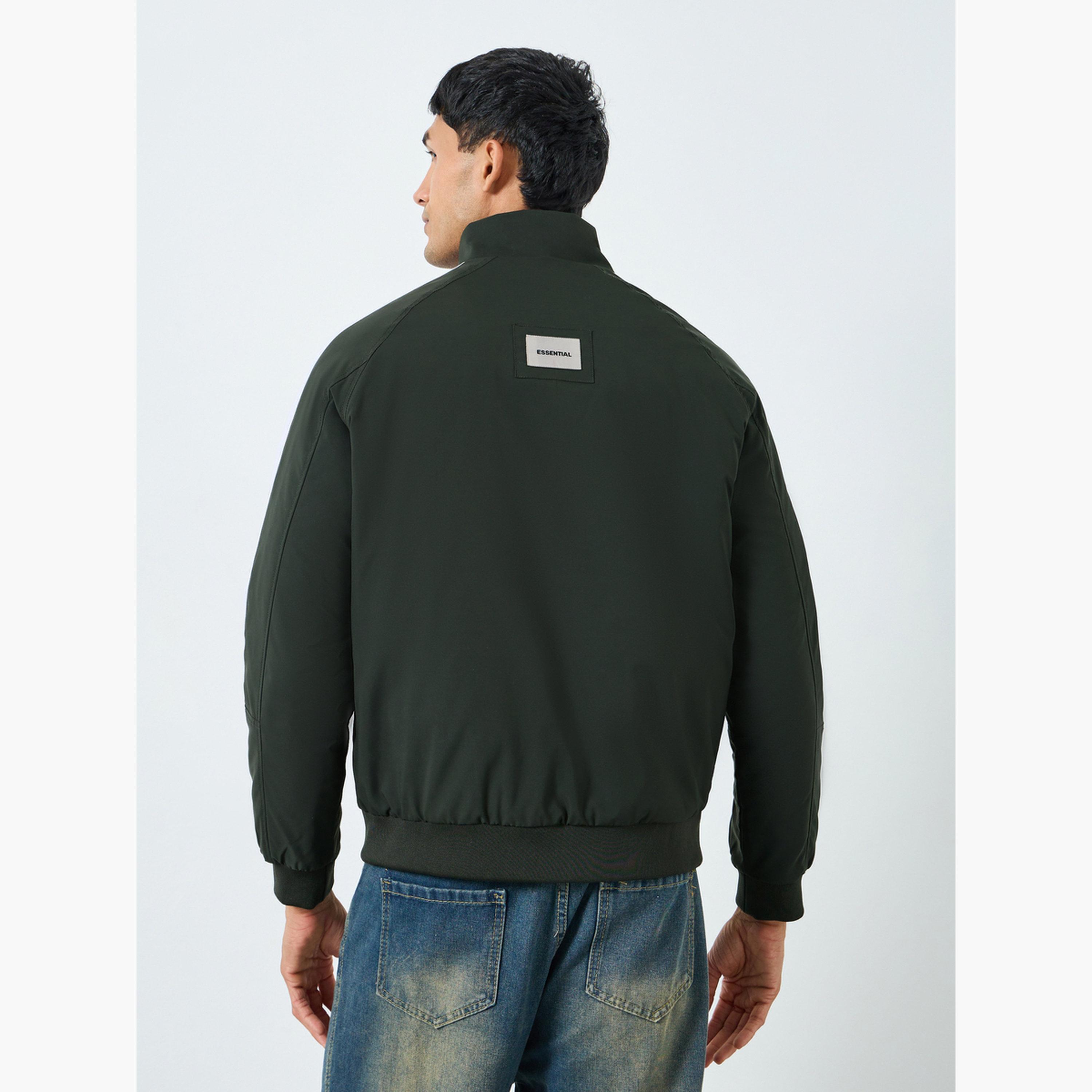 جاكيت مخطط بقصة مريحة وسحَّاب غلق-men-clothing-jacketsandblazers-jackets-image-4