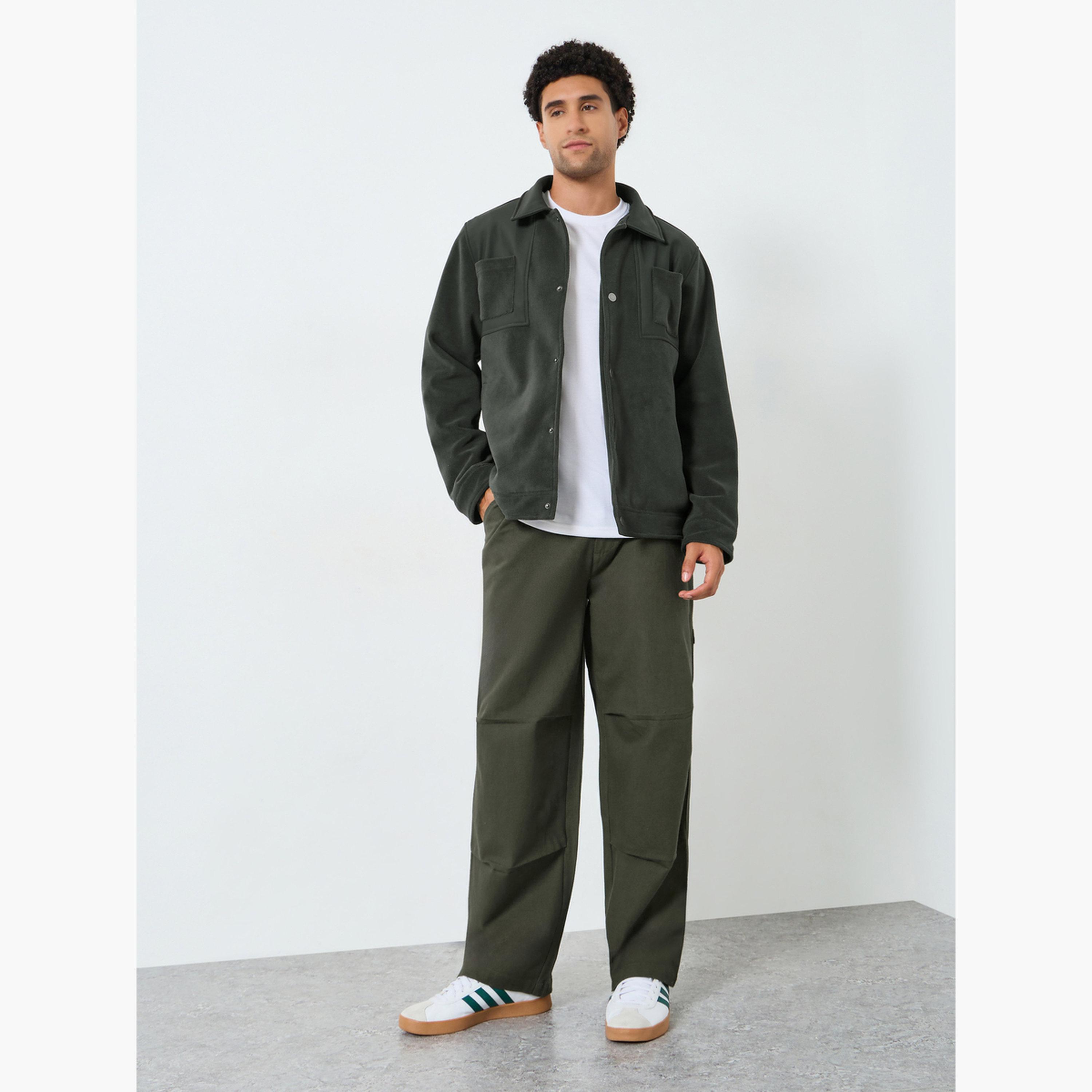 جاكيت فليس بقصة واسعة وأزرار-men-clothing-jacketsandblazers-jackets-image-2