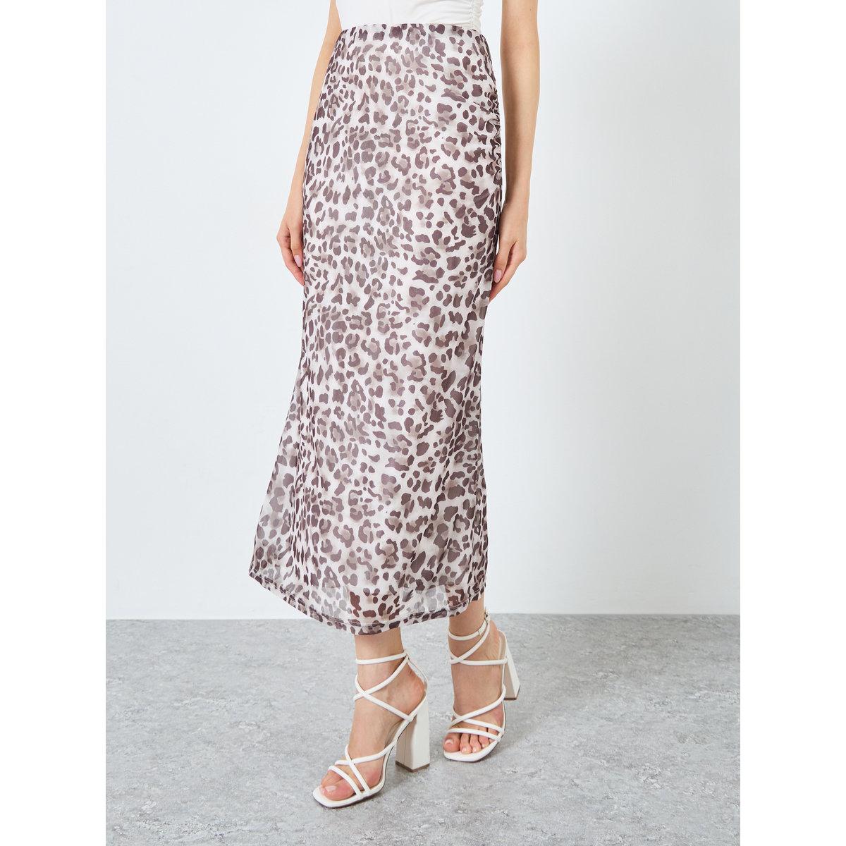 تنورة طويلة ضيقة بطبعة ليوبارد-women-clothing-bottoms-skirts-image-2
