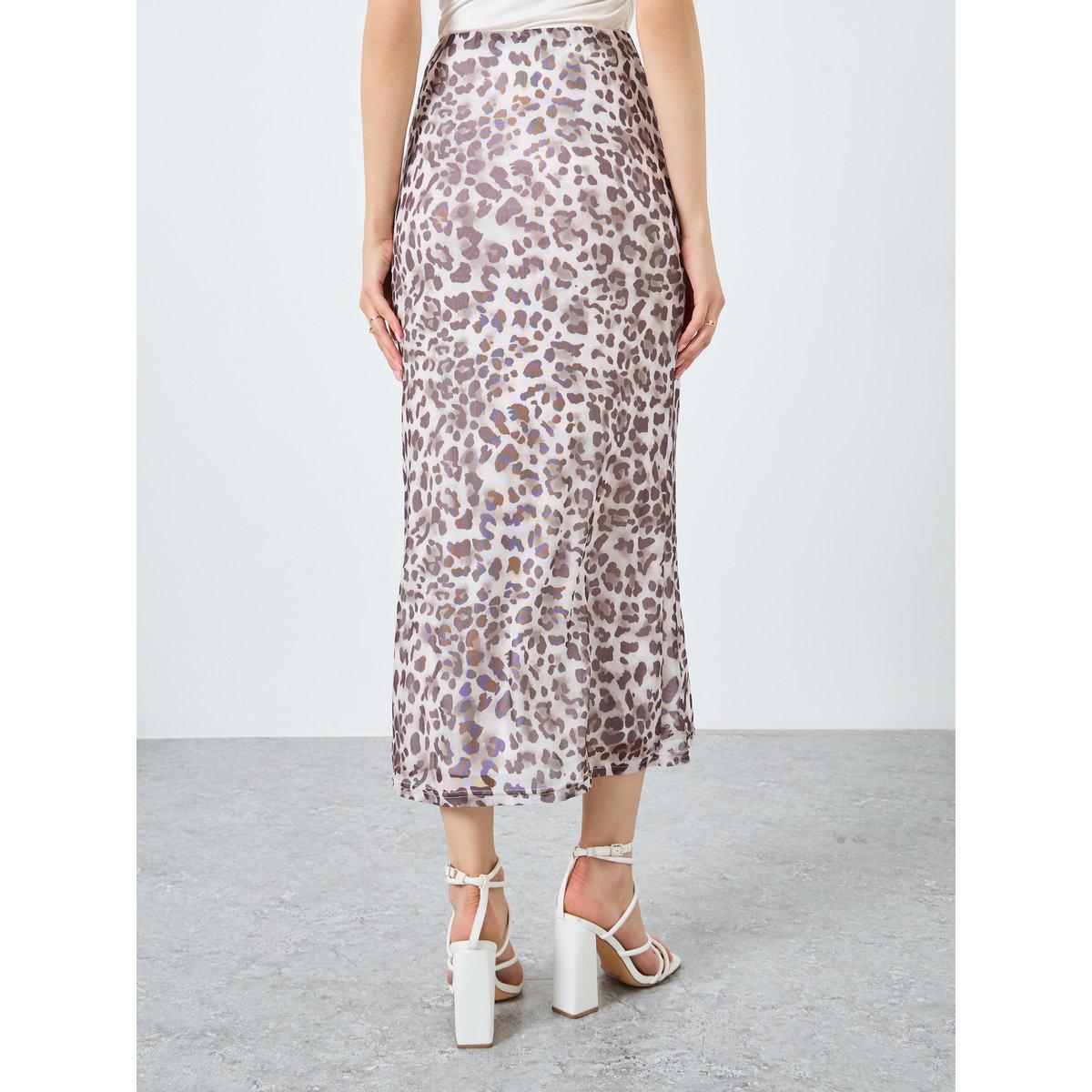 Take Two Leopard Print Bodycon Maxi Skirt-women-clothing-bottoms-skirts-image-4