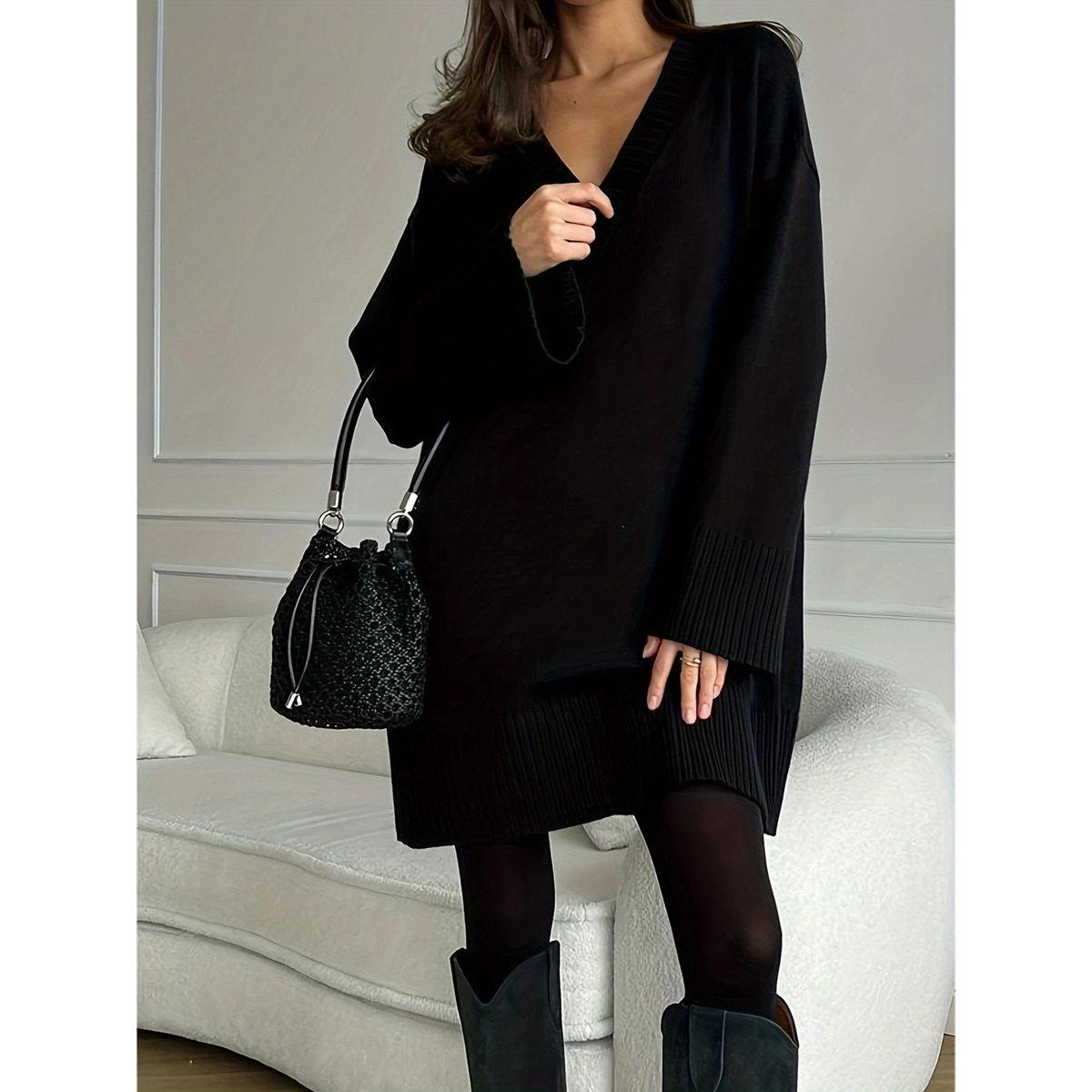 كنزة محبوكة بمقاس كبير-women-clothing-hoodiesandsweatshirts-hoodies-image-3
