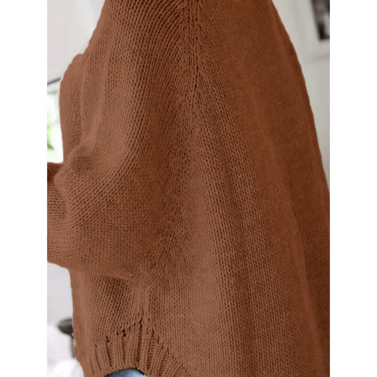 Take Two Plus Size Solid High Neck Cable Knit Sweater-women-clothing-hoodiesandsweatshirts-hoodies-image-6