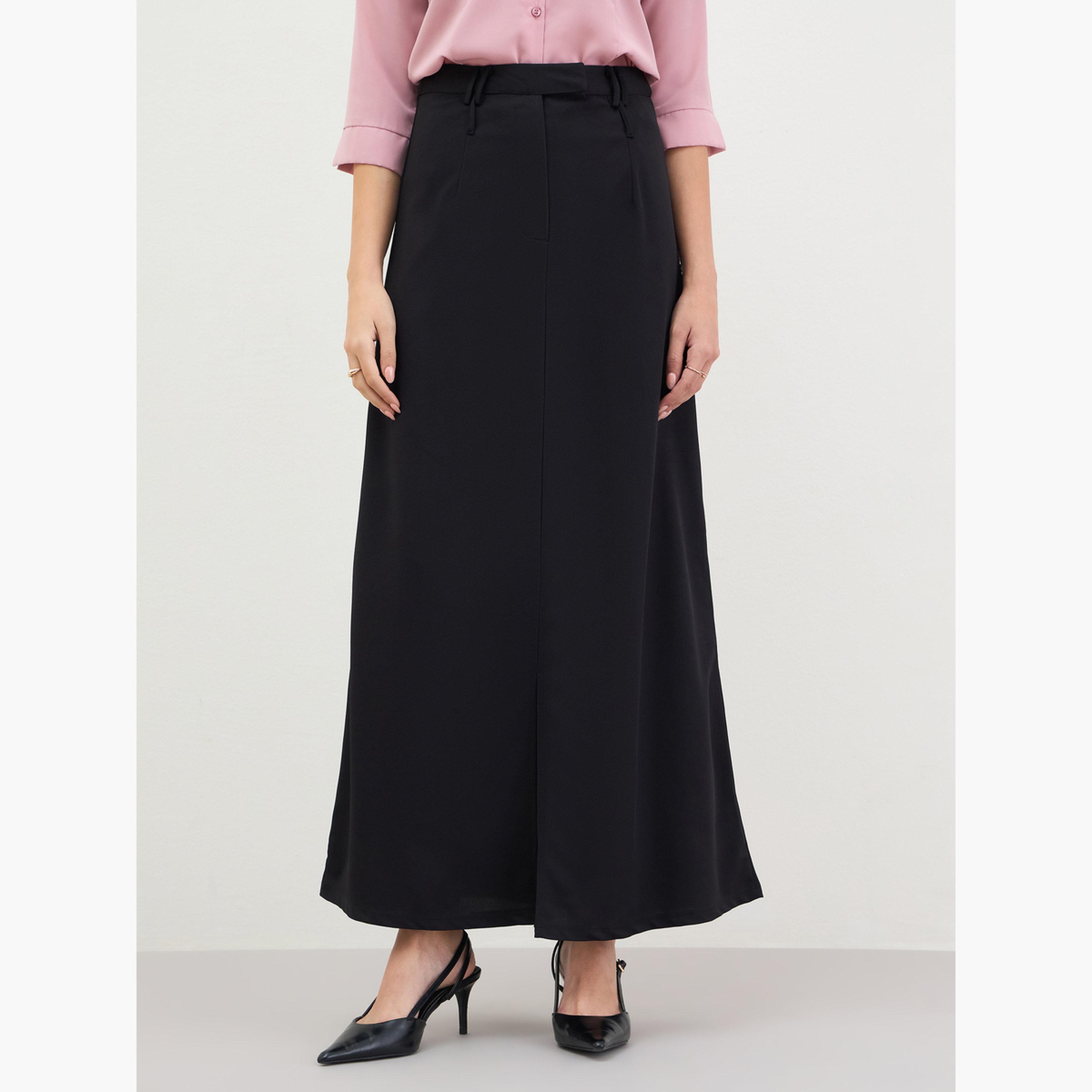 طقم قميص بأزرار وبنطلون-women-clothing-bottoms-skirts-image-1