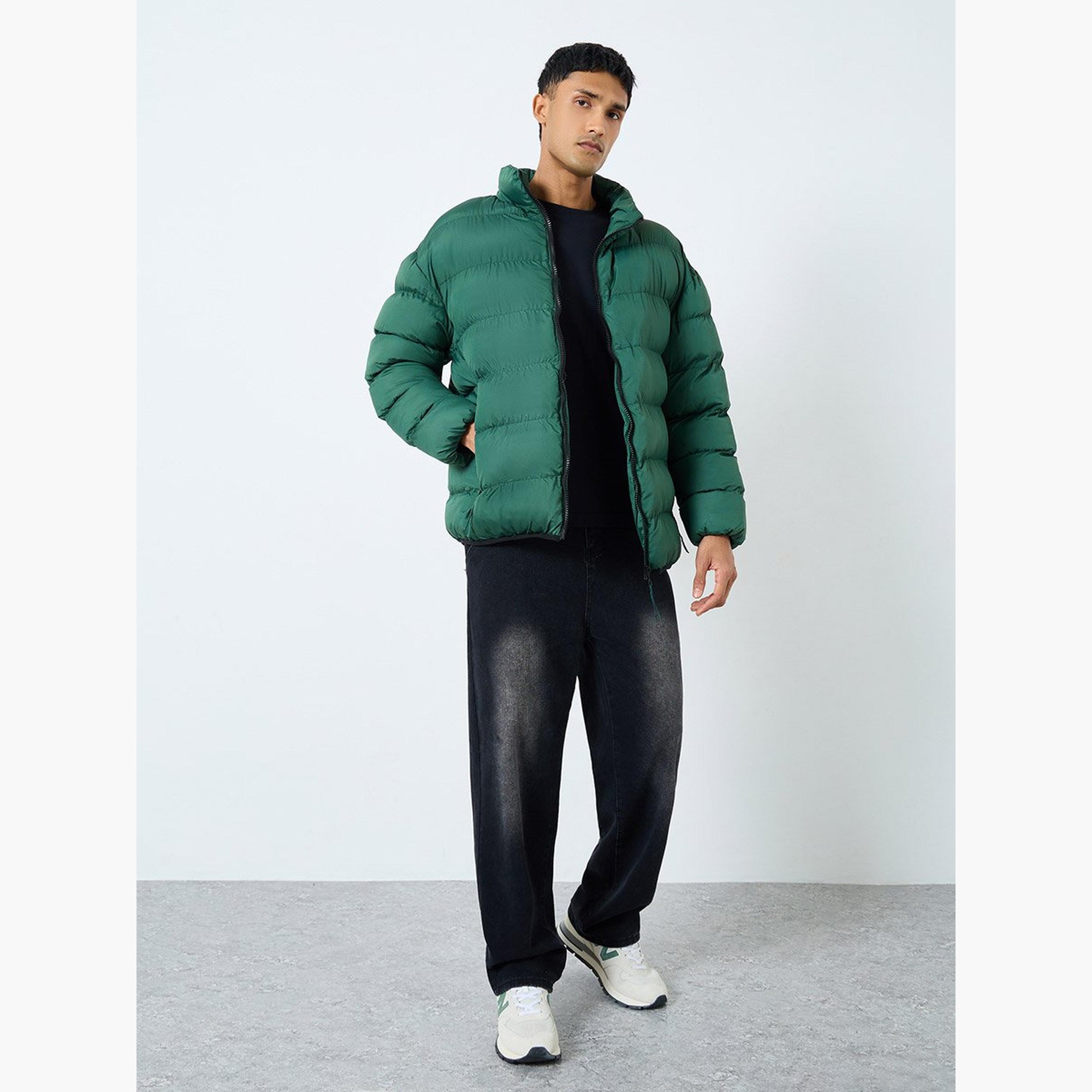 Styli Men Oversized Puffer Jackets-men-clothing-jacketsandblazers-jackets-image-1