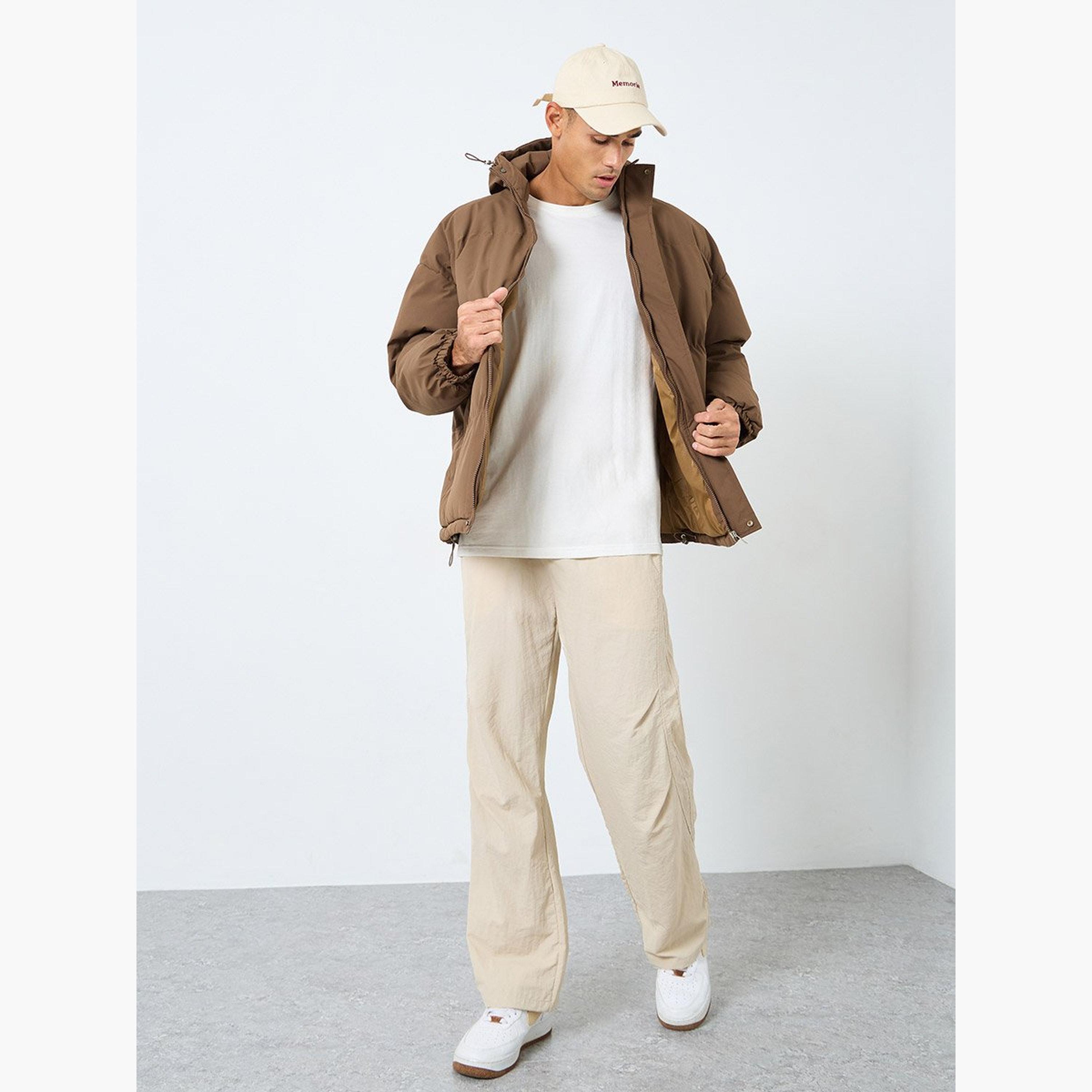ستايلي - جاكيت للرجال منفوخ مقاس كبير بغطاء للرأس-men-clothing-jacketsandblazers-jackets-image-3