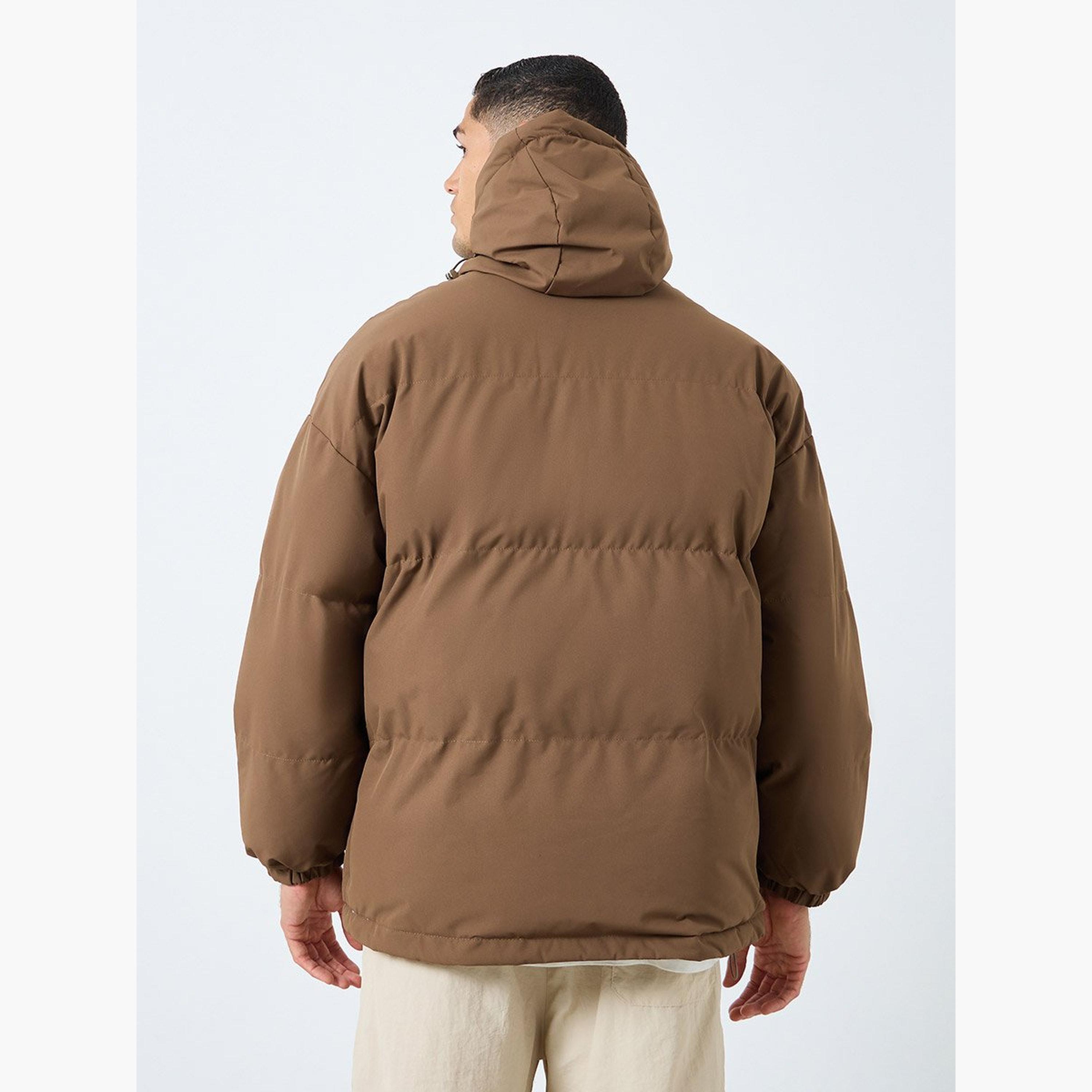 ستايلي - جاكيت للرجال منفوخ مقاس كبير بغطاء للرأس-men-clothing-jacketsandblazers-jackets-image-5