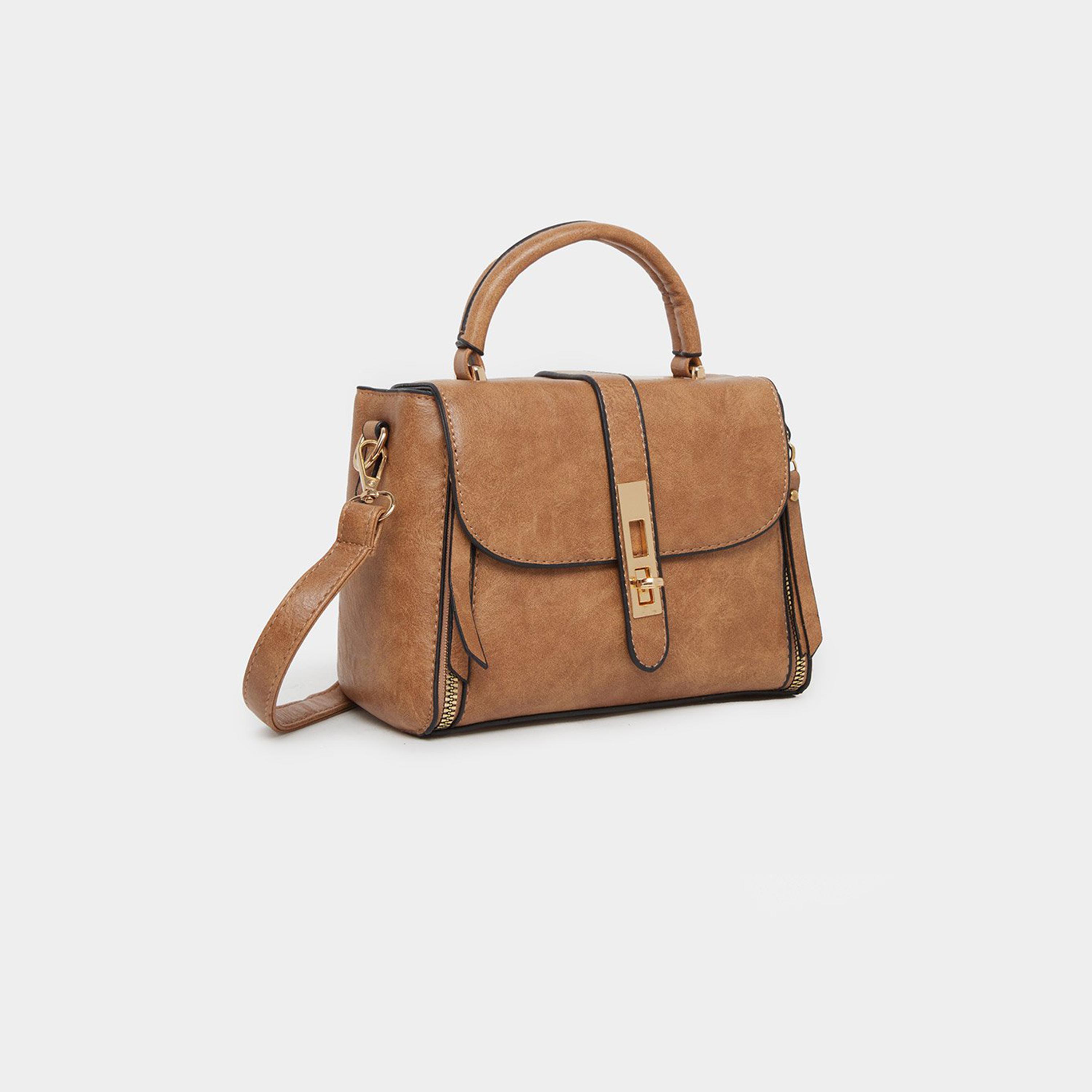 ستايلي - شنطة يد ساتشل تان-women-bagsandwallets-handbags-image-1
