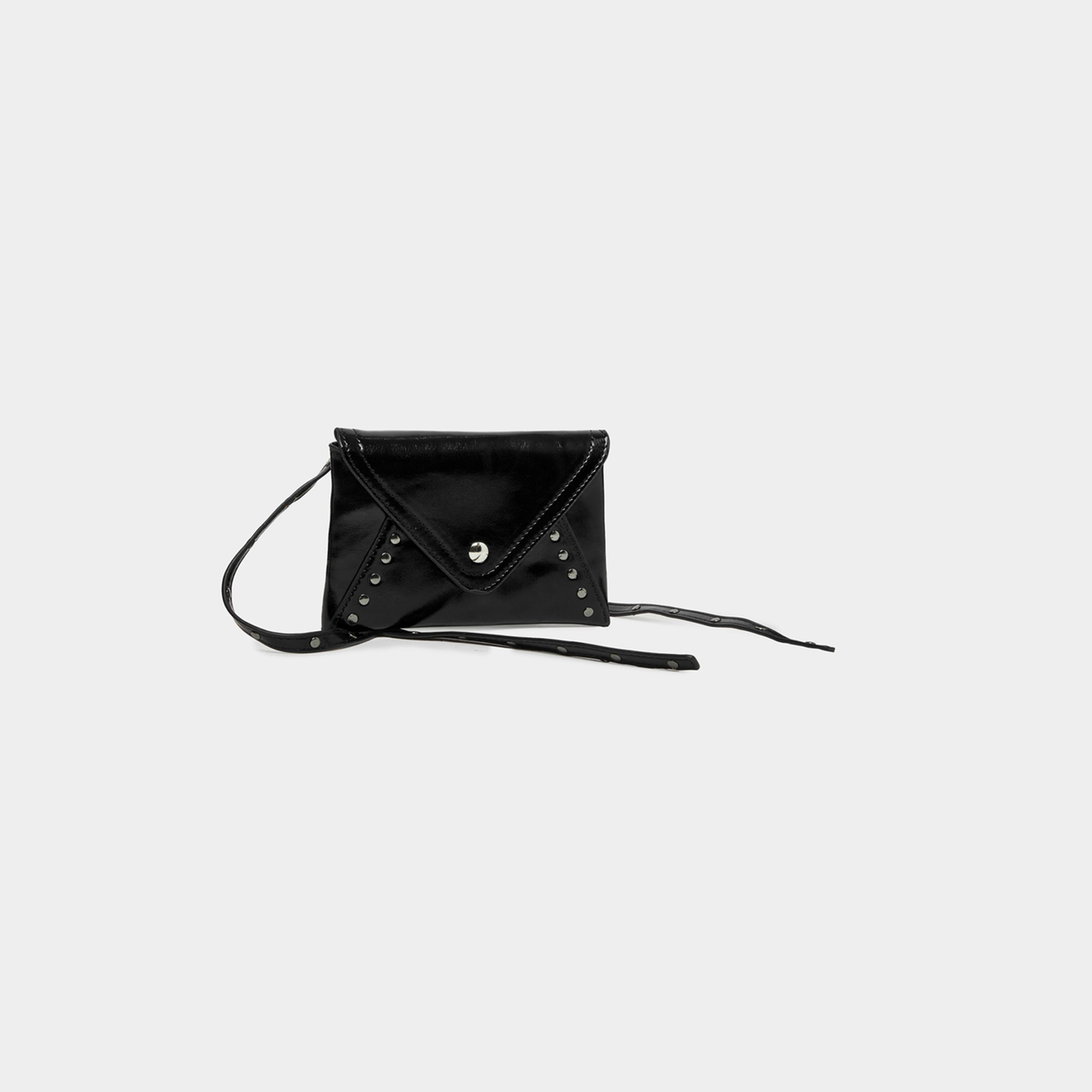 ستايلي - شنطة كروس نسائية سوداء مرصعة بالمسامير-women-bagsandwallets-handbags-image-1