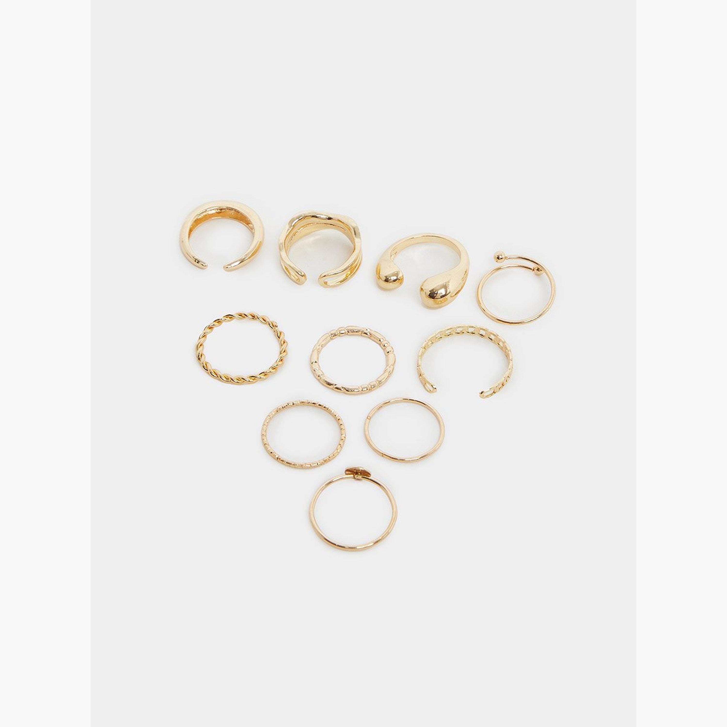 Styli Set of 10 - Assorted Cuff Rings-women-watchesandjewellery-jewellery-rings-image-3