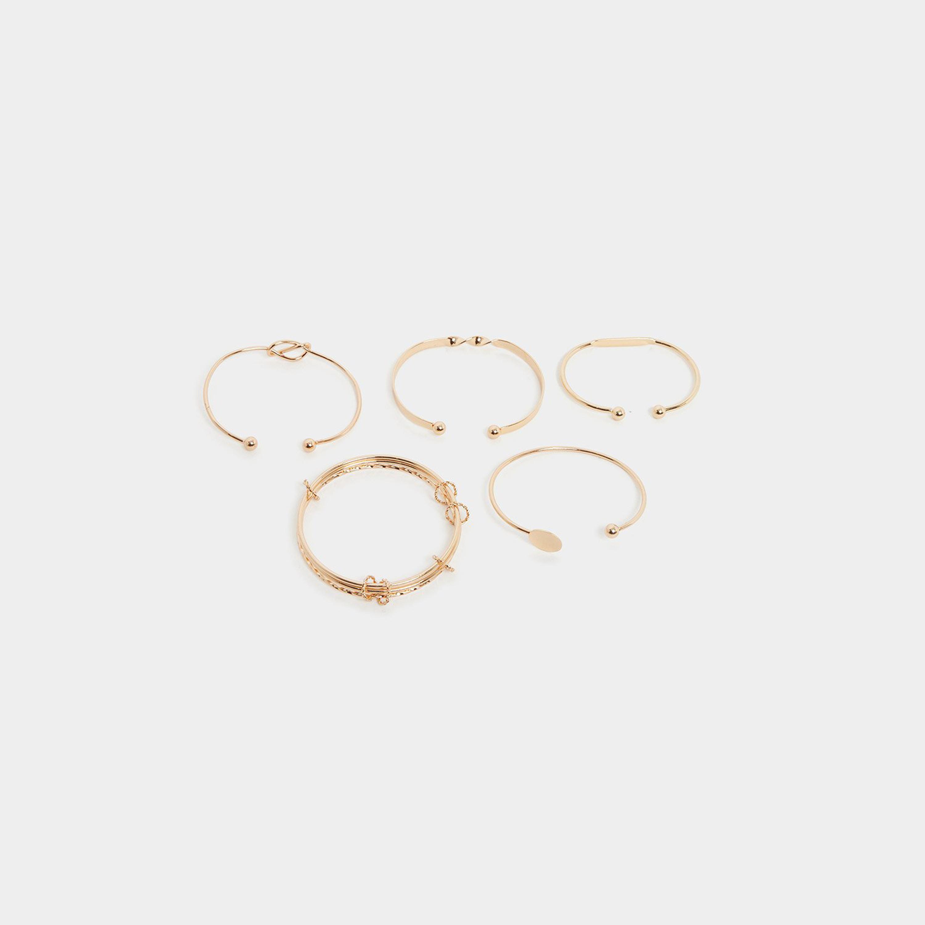 Styli Set of 5 - Assorted Cuff Bracelet-women-watchesandjewellery-jewellery-banglesandbracelets-image-2